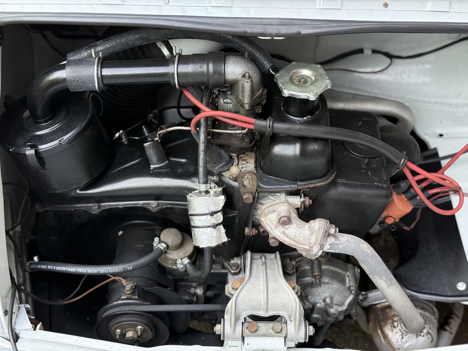 Image of 1965 Fiat 500F mechanics