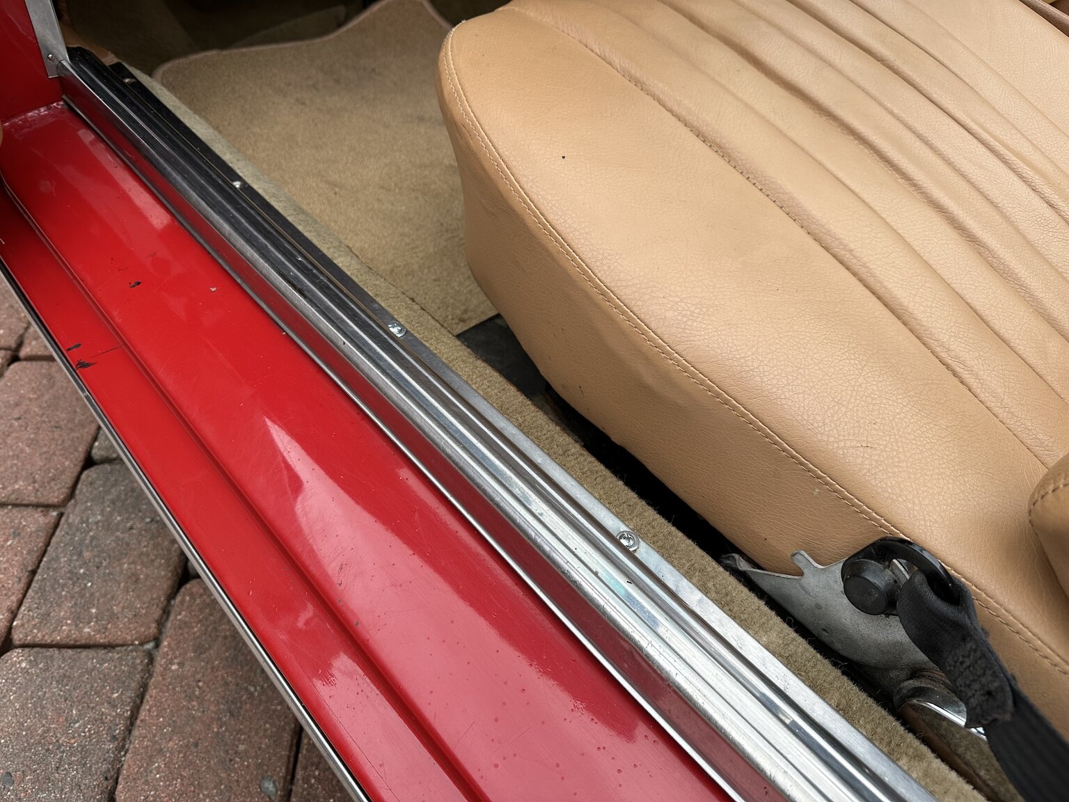 Interiörbild 1973 Mercedes-Benz 450 SL