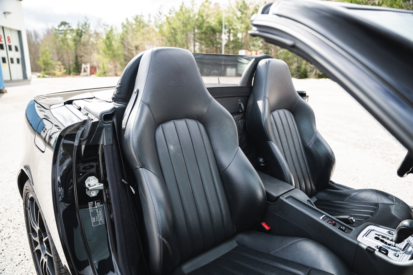 Interiörbild 2001 Mercedes-Benz SLK 32 AMG