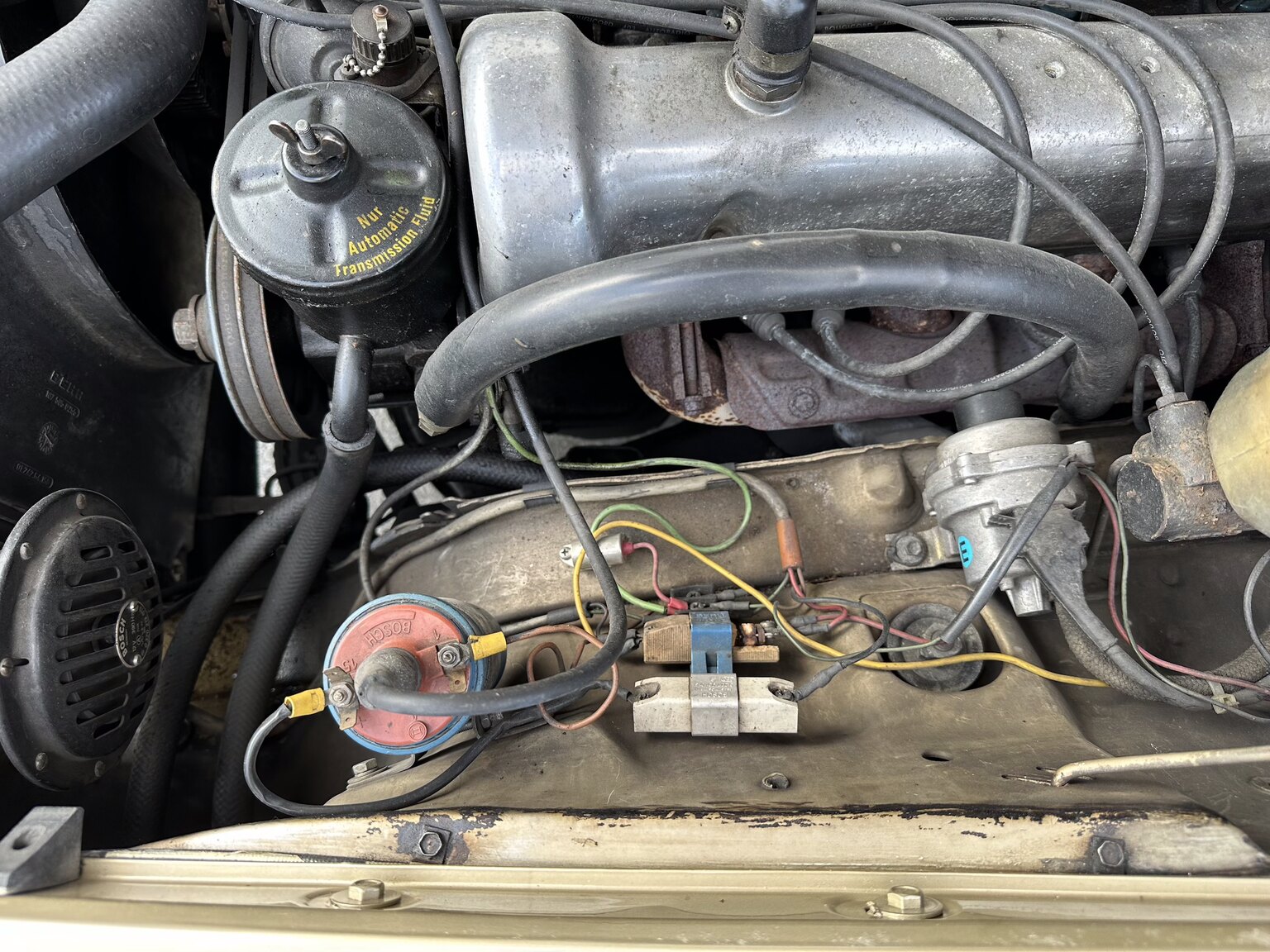 1974 Mercedes benz 450 SL, Mekanik