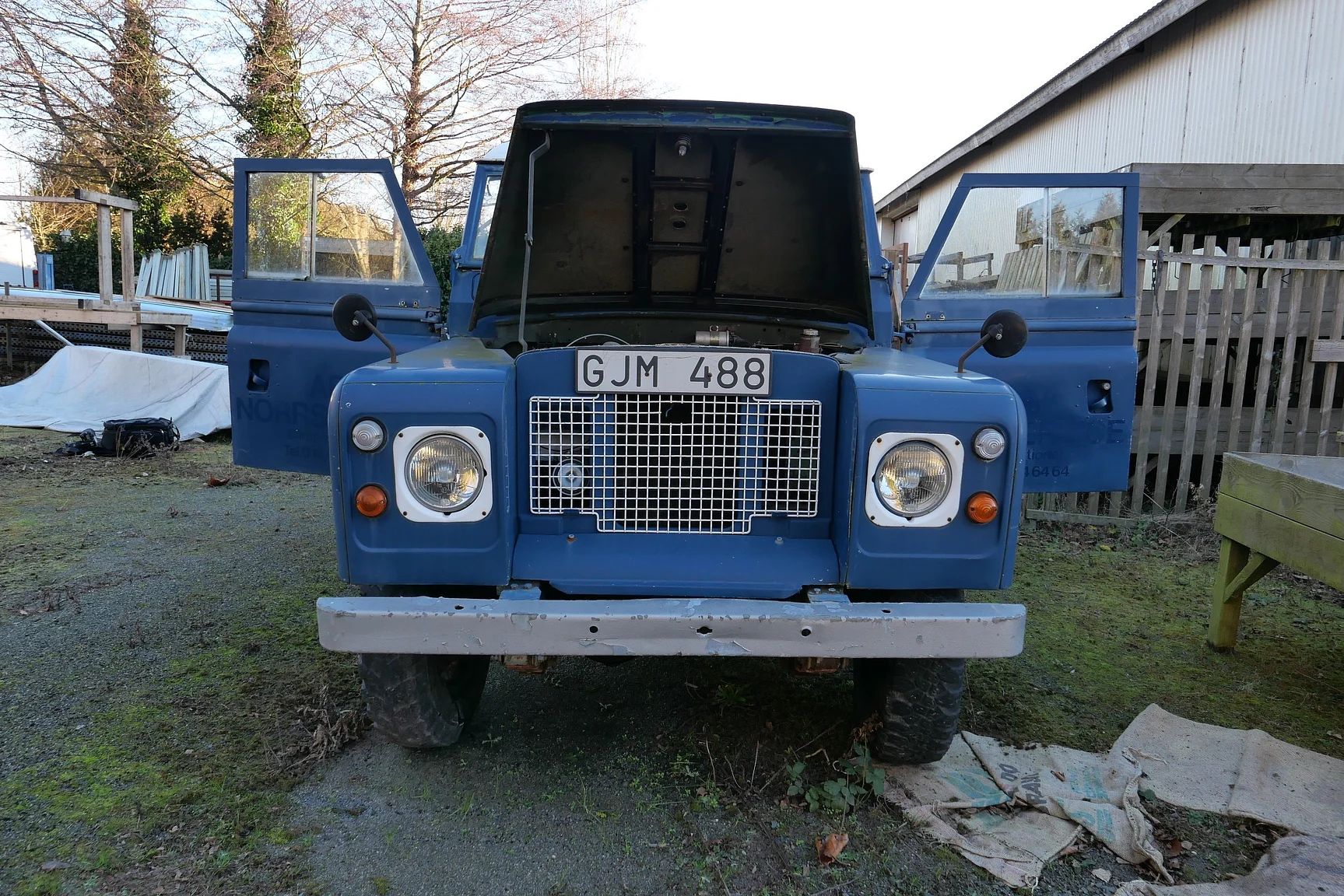 Aussenfoto 1970 Land Rover Series 2 88 Pick up (27)