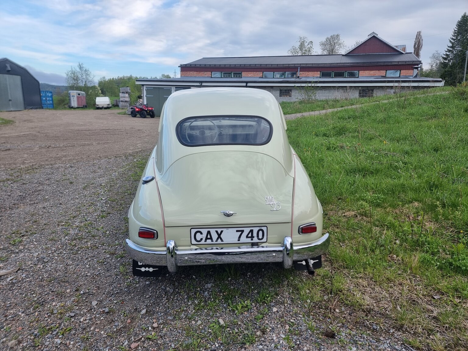 Aussenfoto 1959 SAAB 93B Deluxe