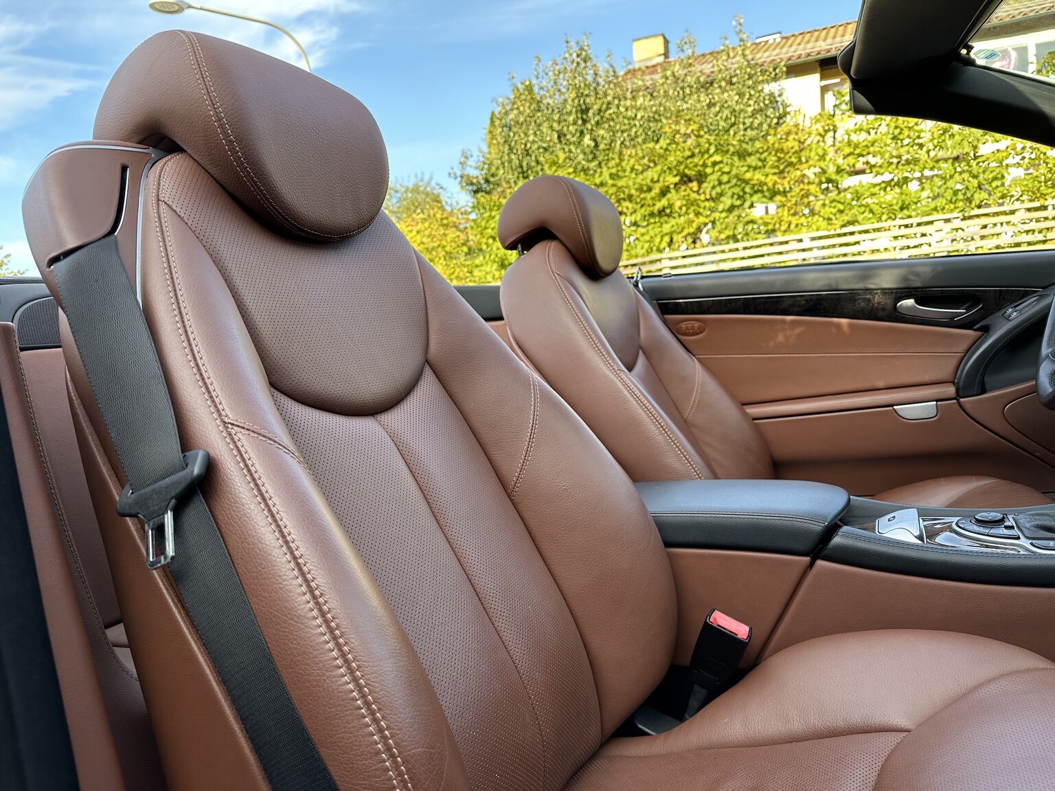 Interiörbild 2007 Mercedes-Benz SL500 AMG
