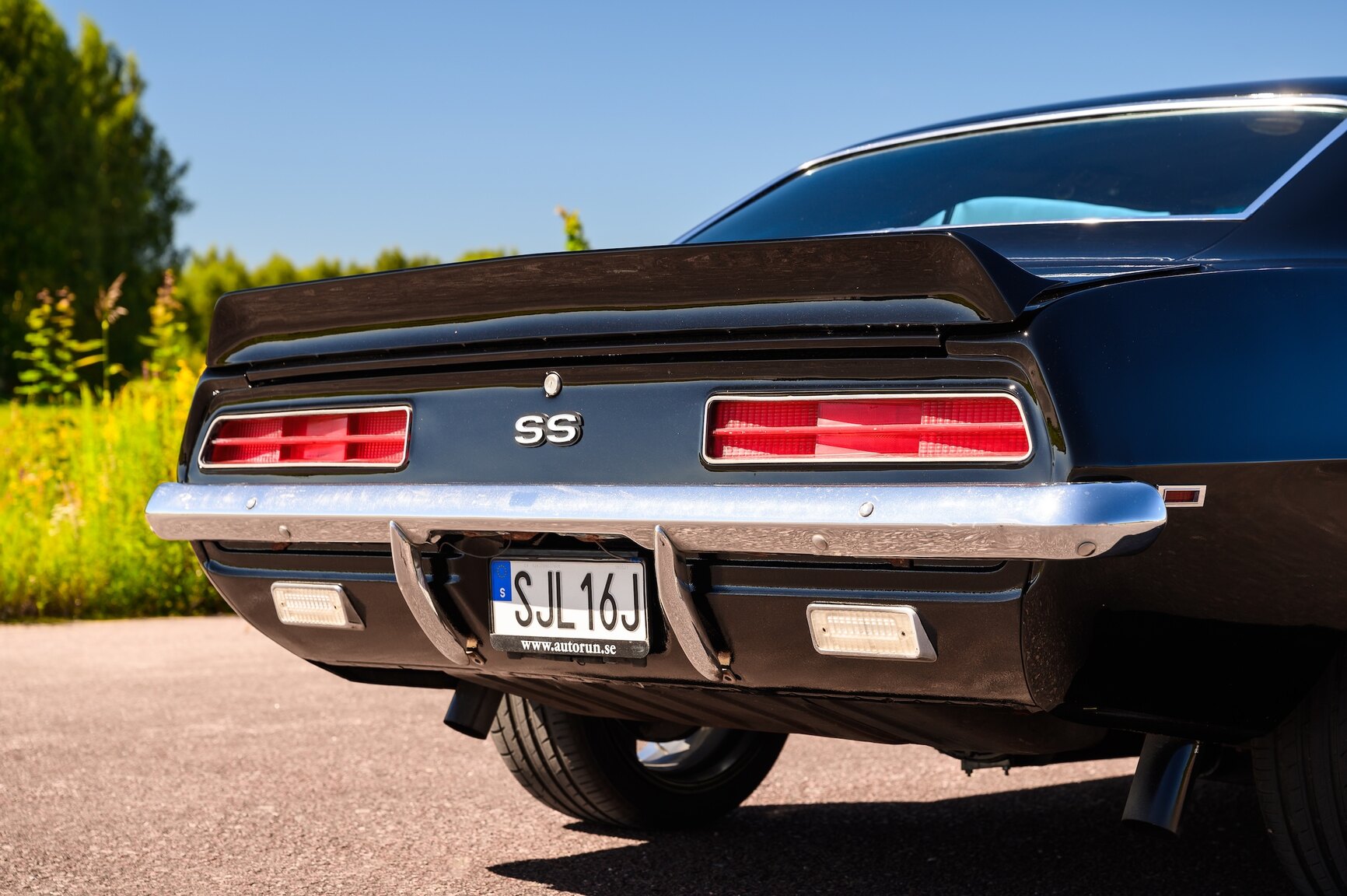 Exteriörbild på 1969 Chevrolet Camaro SS