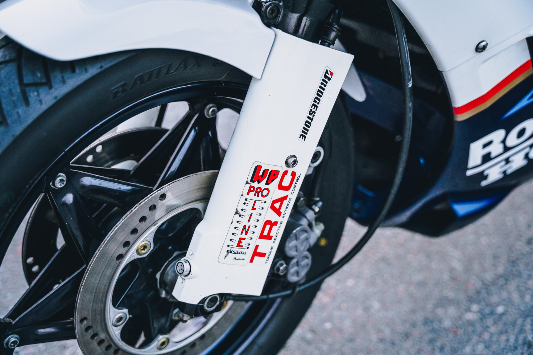Exterior image of 1986 Honda NS400R Rothmans Replica