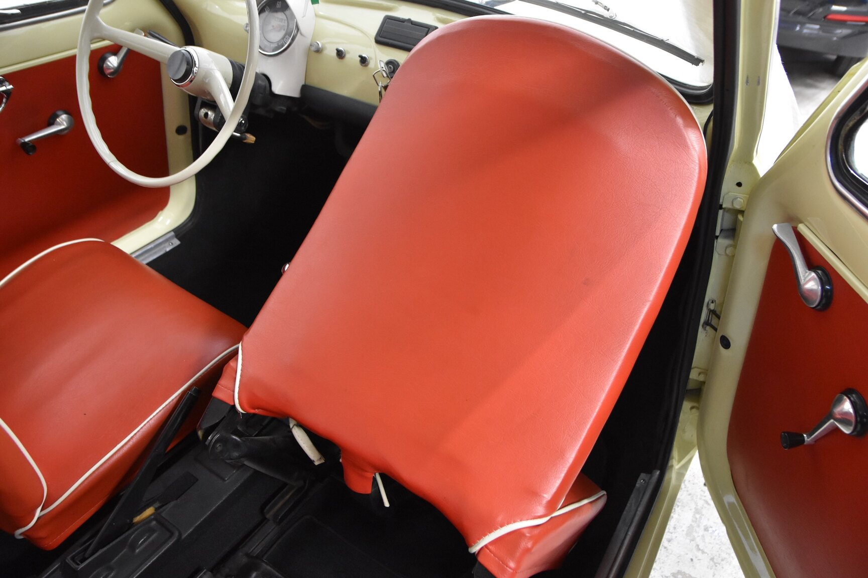 Interiörbild 1968 Fiat 500