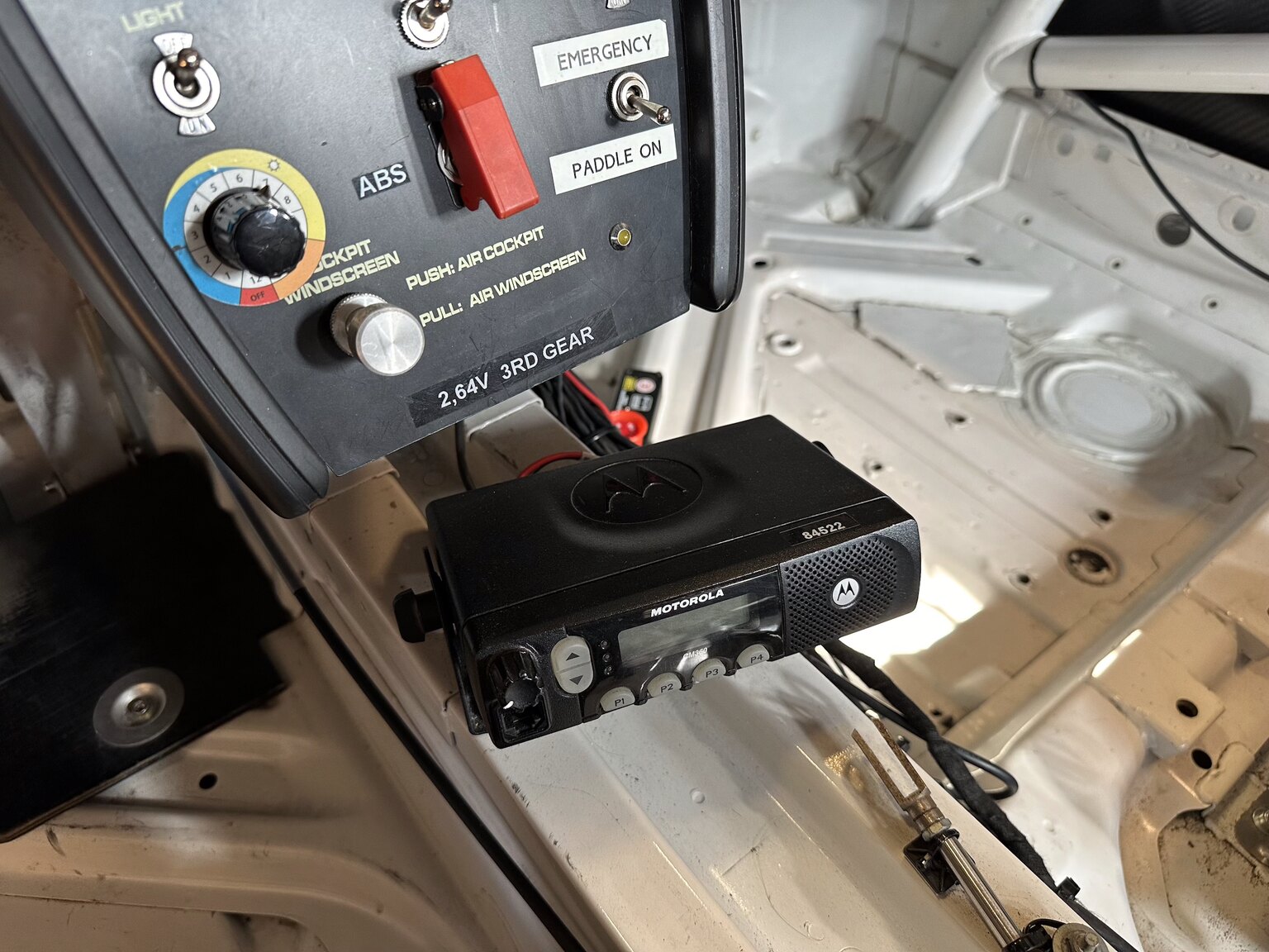 Interior image of Porsche 997 Cup