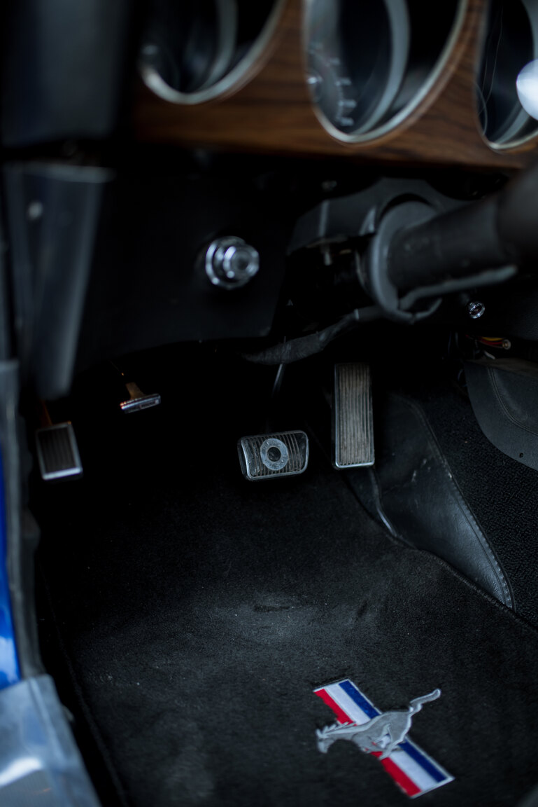 Innenraumfoto von 1969 Ford Mustang Mach 1