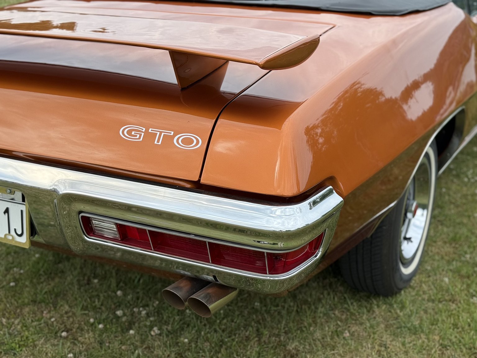 Exteriörbild på 1971 Pontiac GTO 455 HO Convertible 