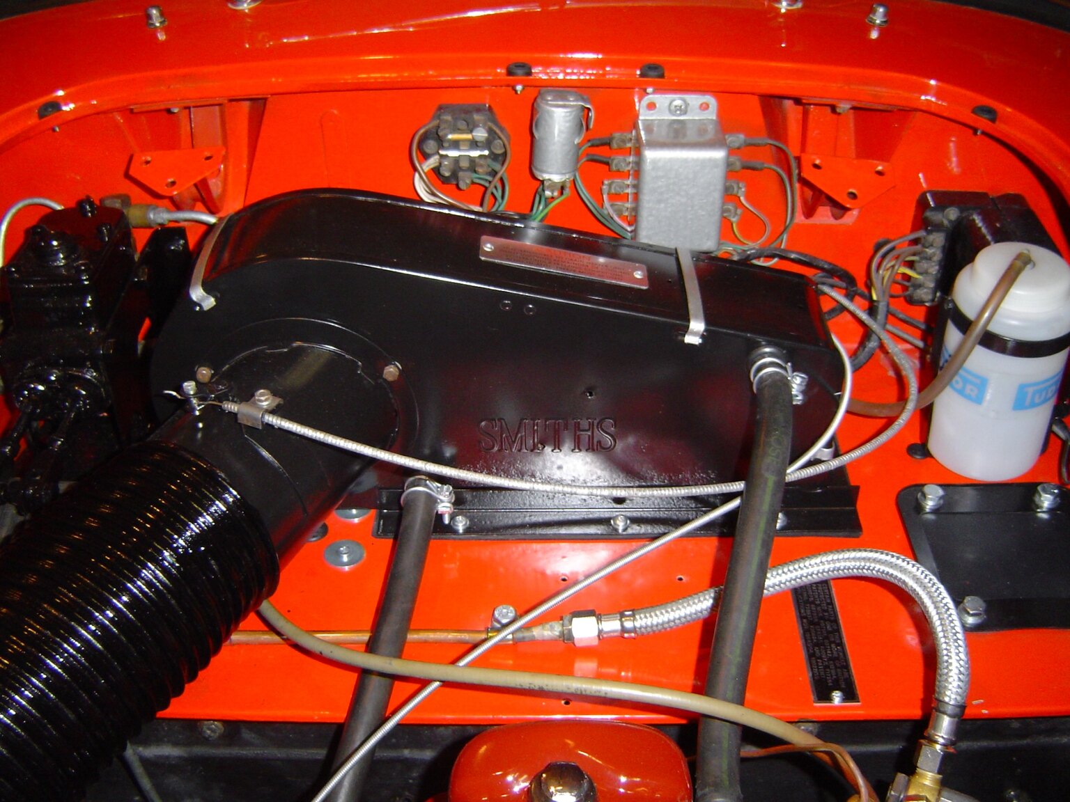 1956 MG MGA 1500, Mekanik