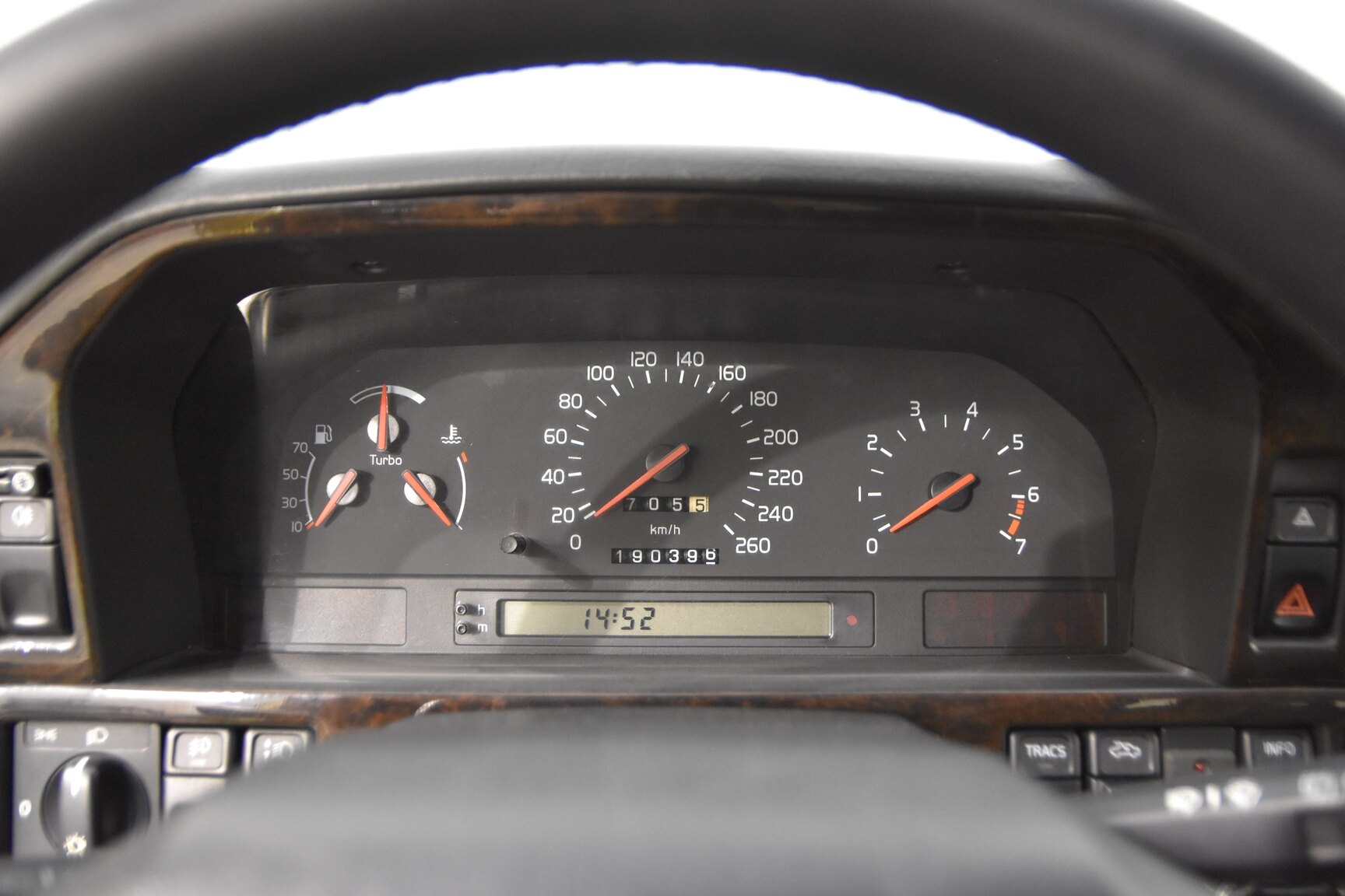Interiörbild 1995 Volvo 850 T-5R Kombi
