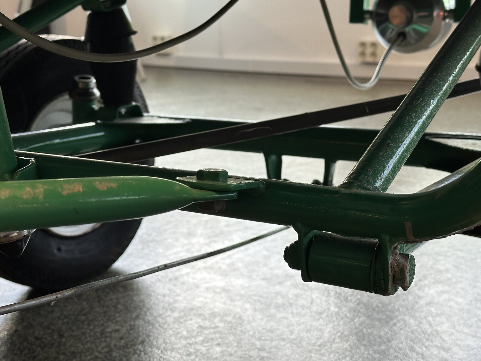 Exteriörbild på 1970 Cresent 1189 flakmoped