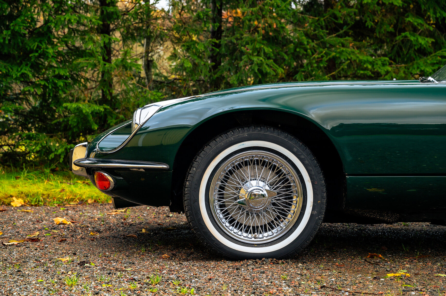 Exteriörbild på 1973 Jaguar E-Type V12