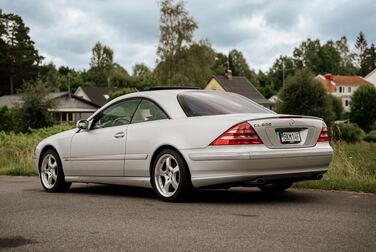 Exterior image of 2002 Mercedes-Benz CL 600