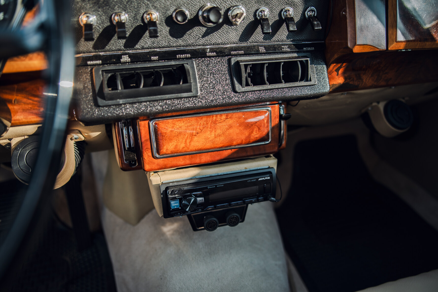 Interior image of 1965 Daimler 250 V8