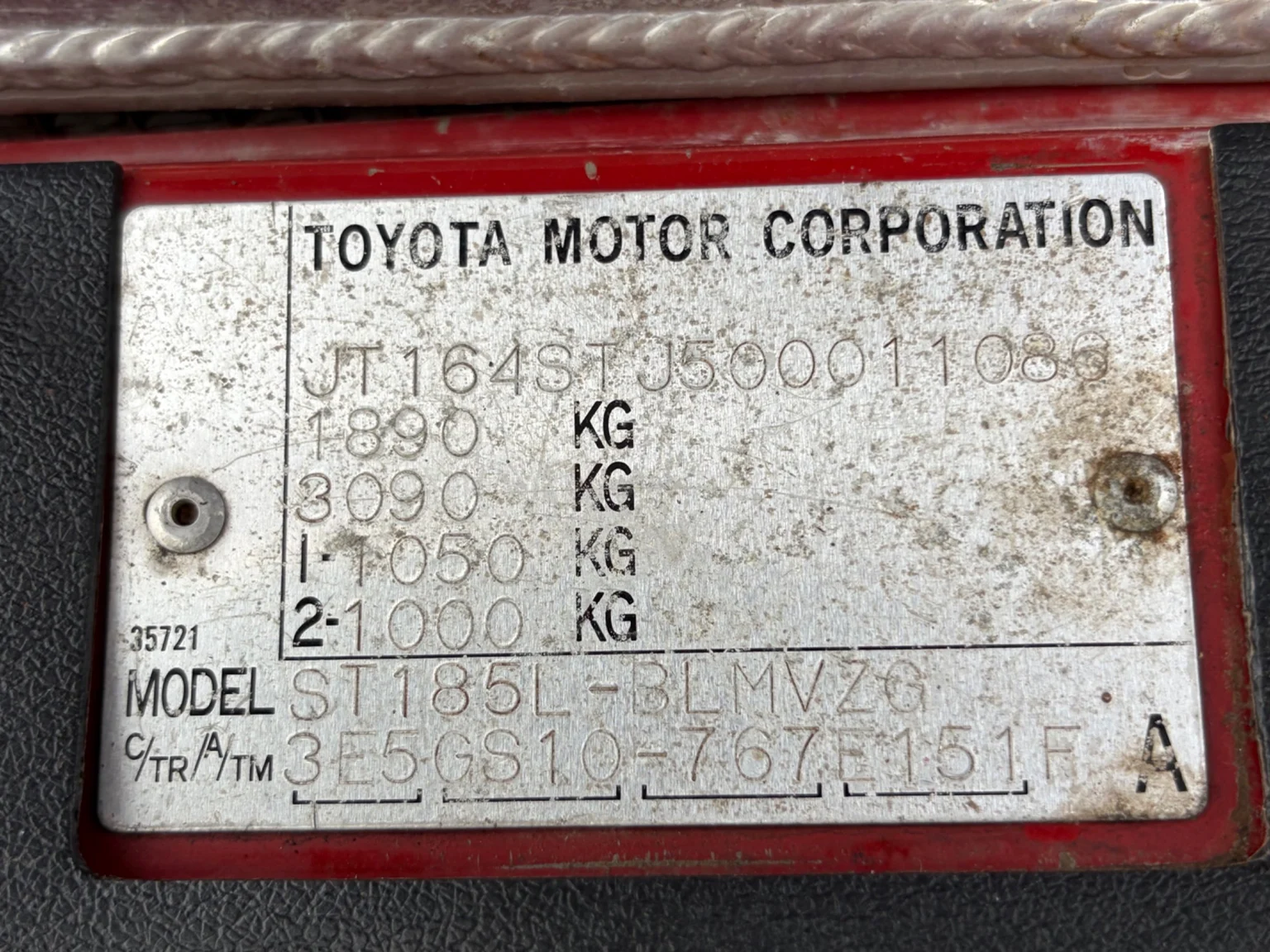 Image of 1991 Toyota Celica GT-Four ST185 (8) miscellaneous