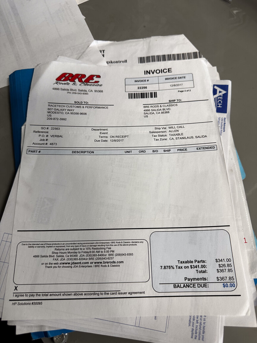 Documentation for 1968 Chevrolet Chevelle PRO Street (58)