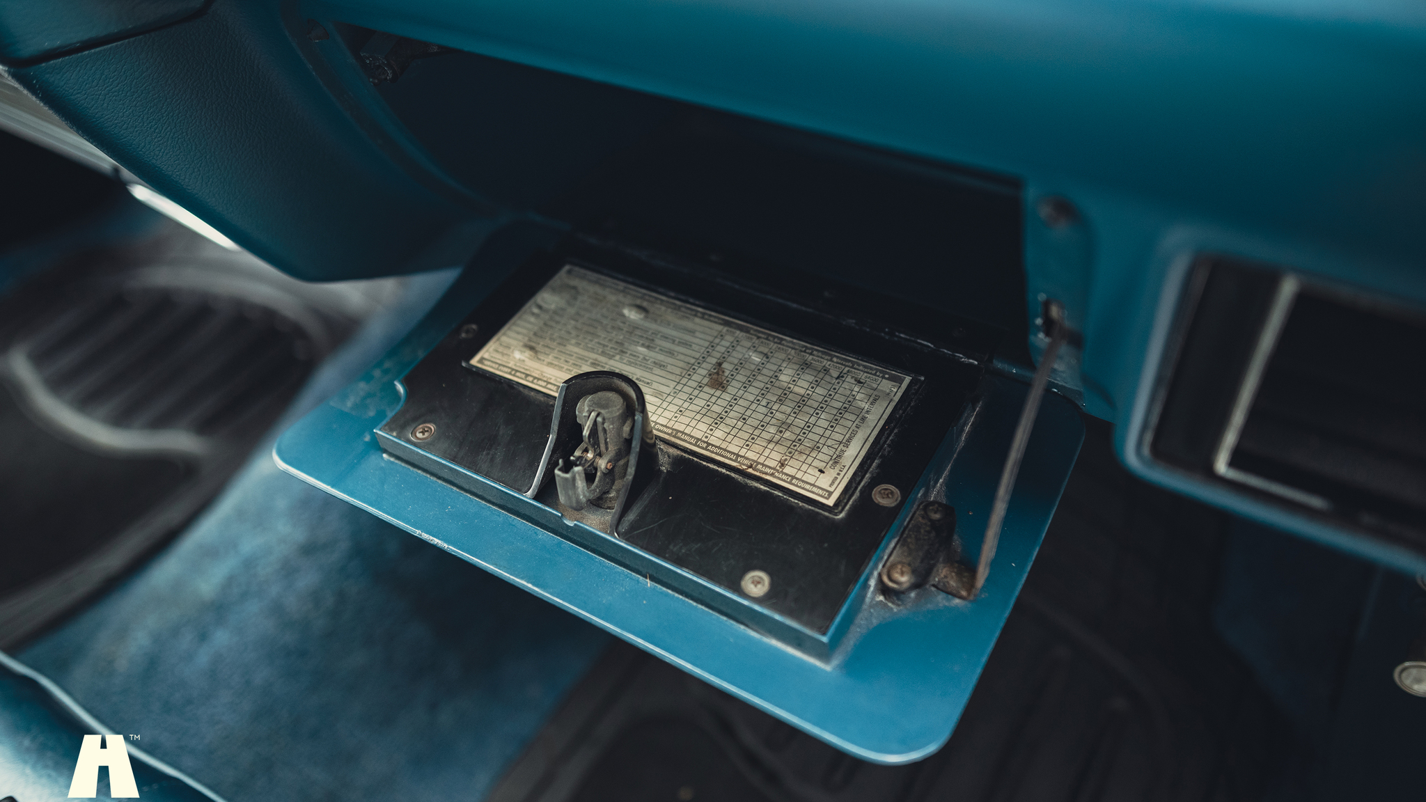 Interiörbild 1971 Chevrolet Chevelle SS 454