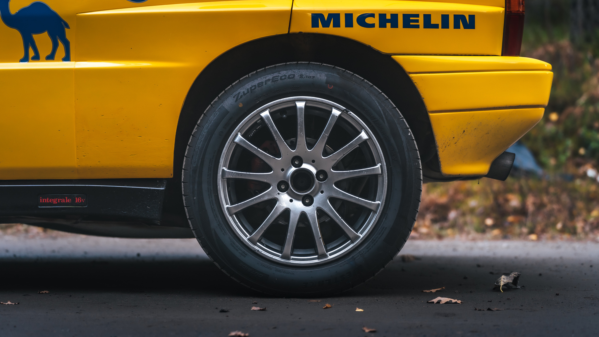 Exteriörbild på 1990 Lancia Delta Integrale 16V Per Eklund Replica