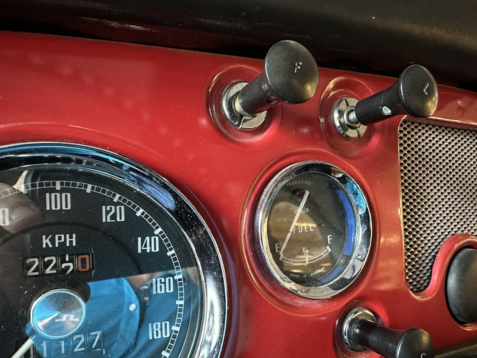 Interior image of 1959 MG MGA Roadster