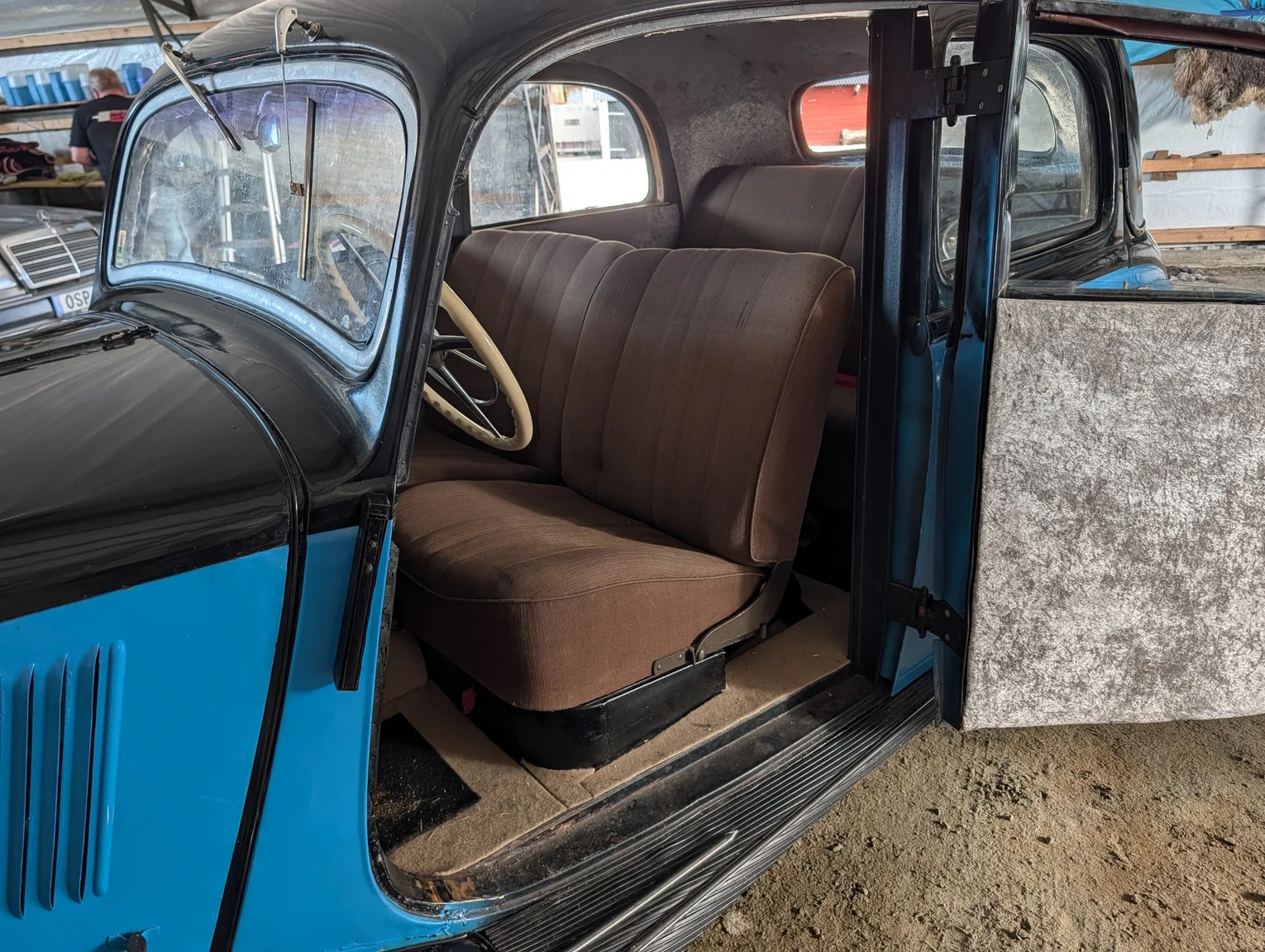 Interiörbild 1938 Mercedes-Benz 170 V  Sedan (2)