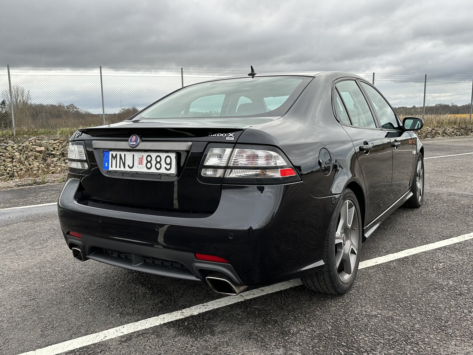 Exteriörbild på 2008 Saab 9-3 Turbo X