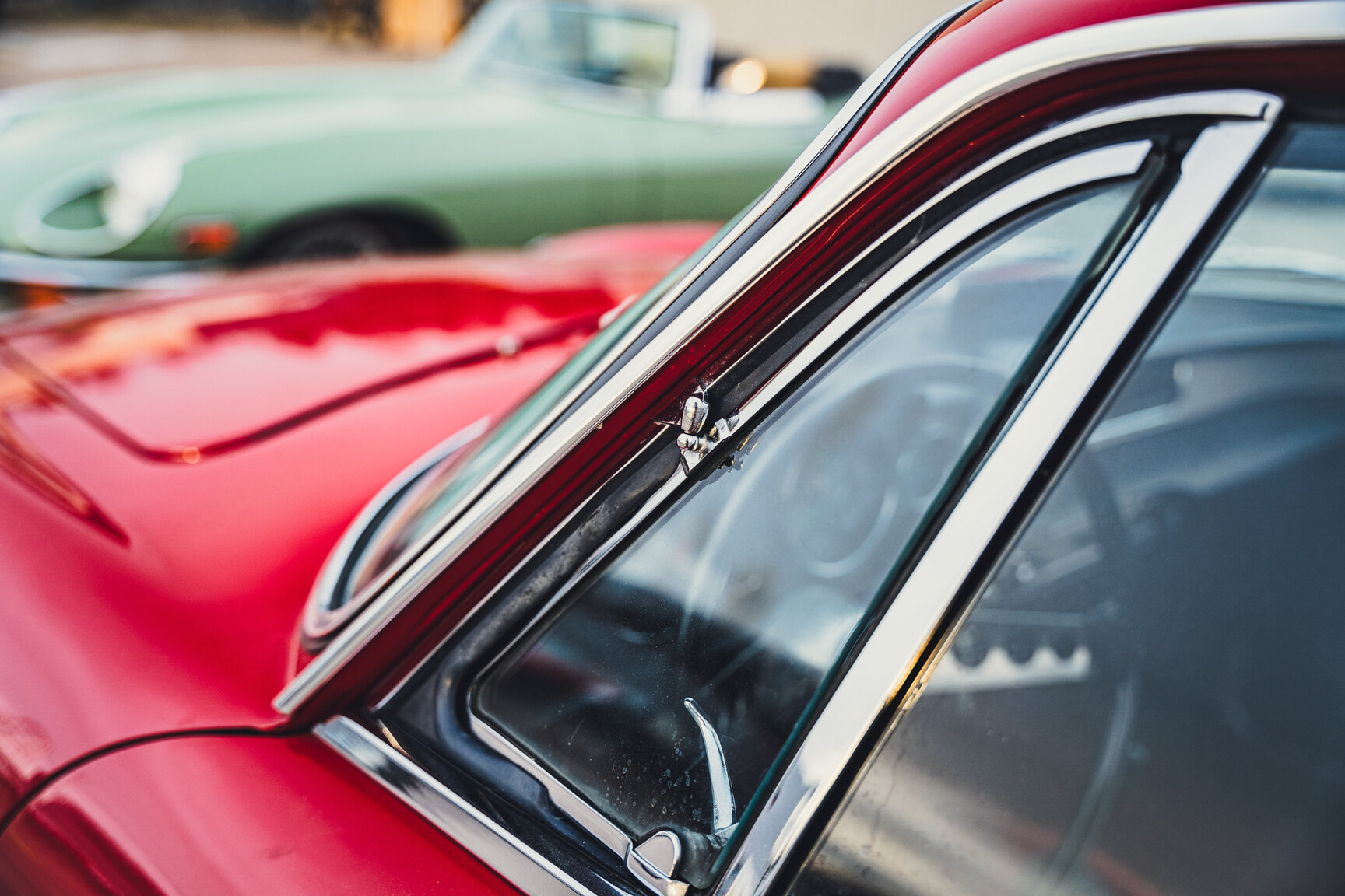 Exteriörbild på 1963 Volvo P1800 S