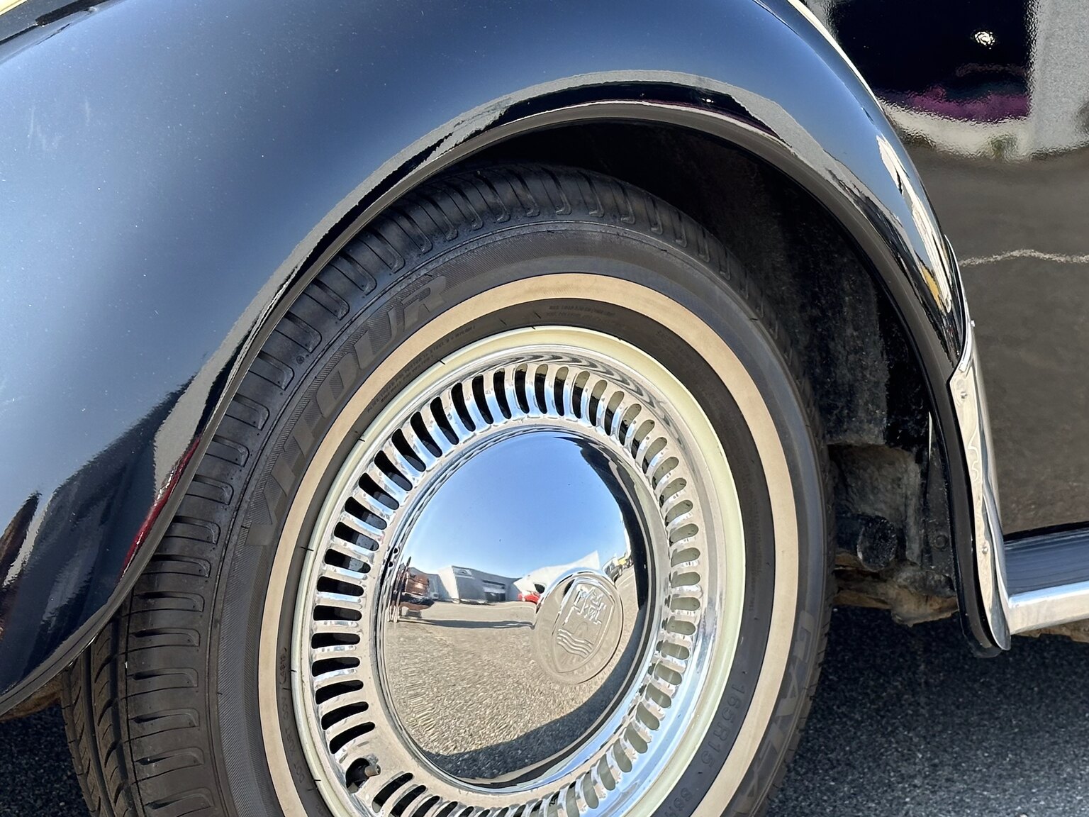 Exteriörbild på 1958 Volkswagen 1200 Beetle