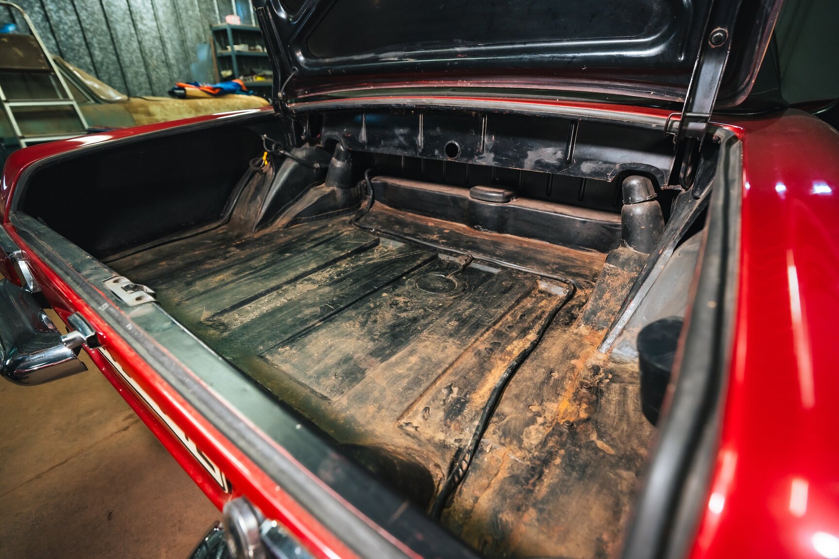 Interiörbild 1966 Mercedes-Benz 230 SL 