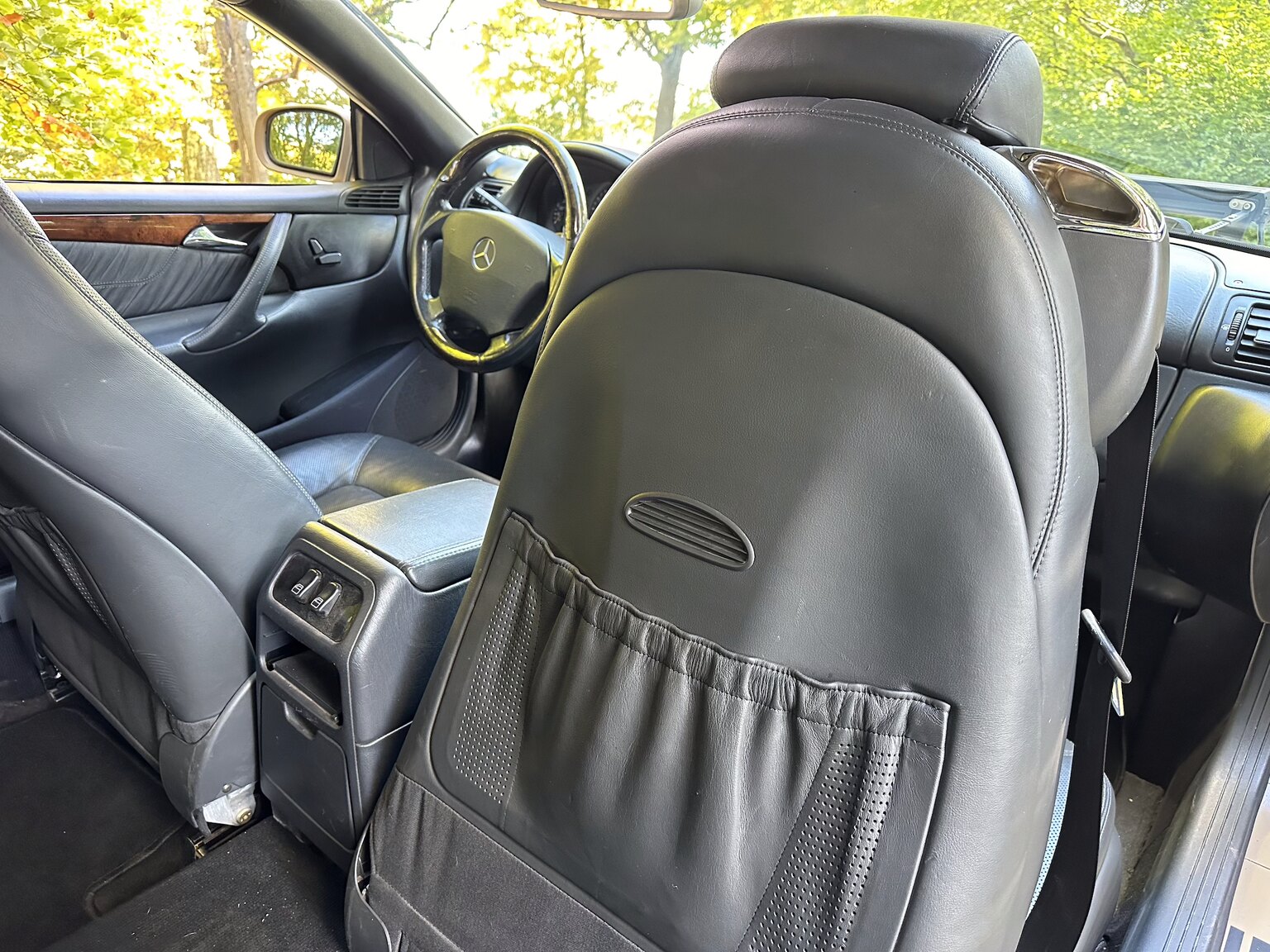 Interior image of 2001 Mercedes-Benz CL600/ML 55 AMG