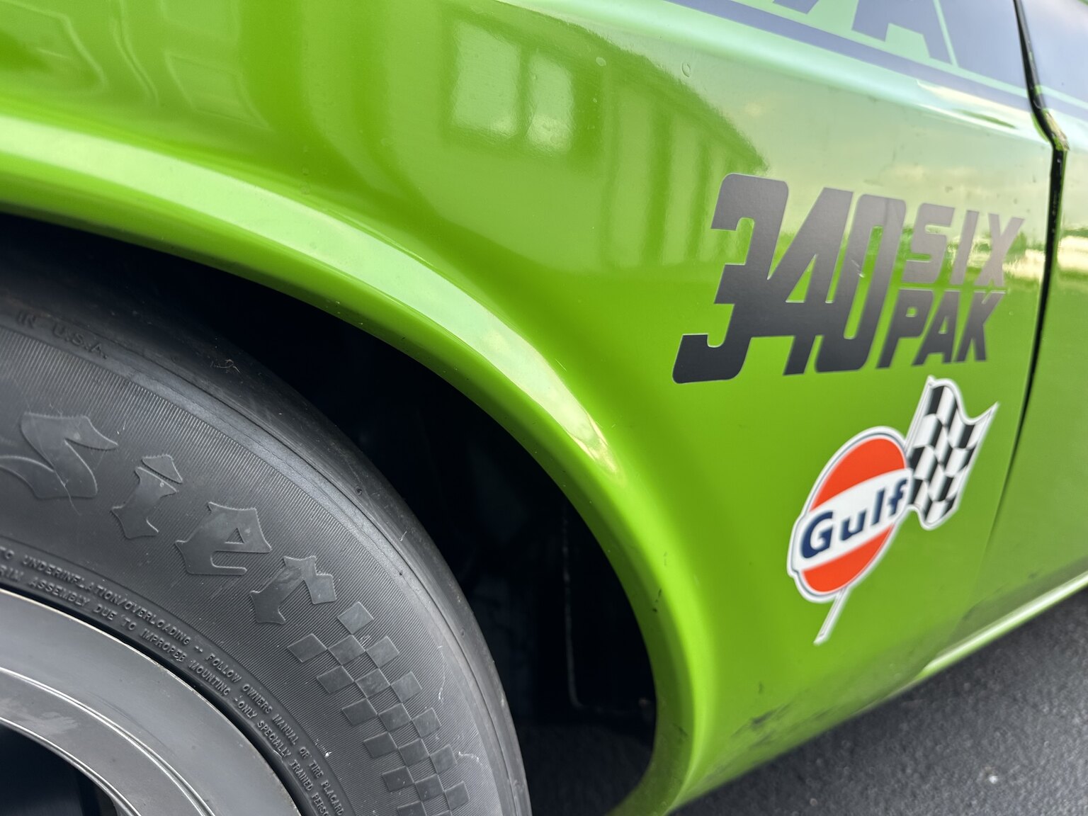 Exteriörbild på 1970 Dodge Challenger Race Car