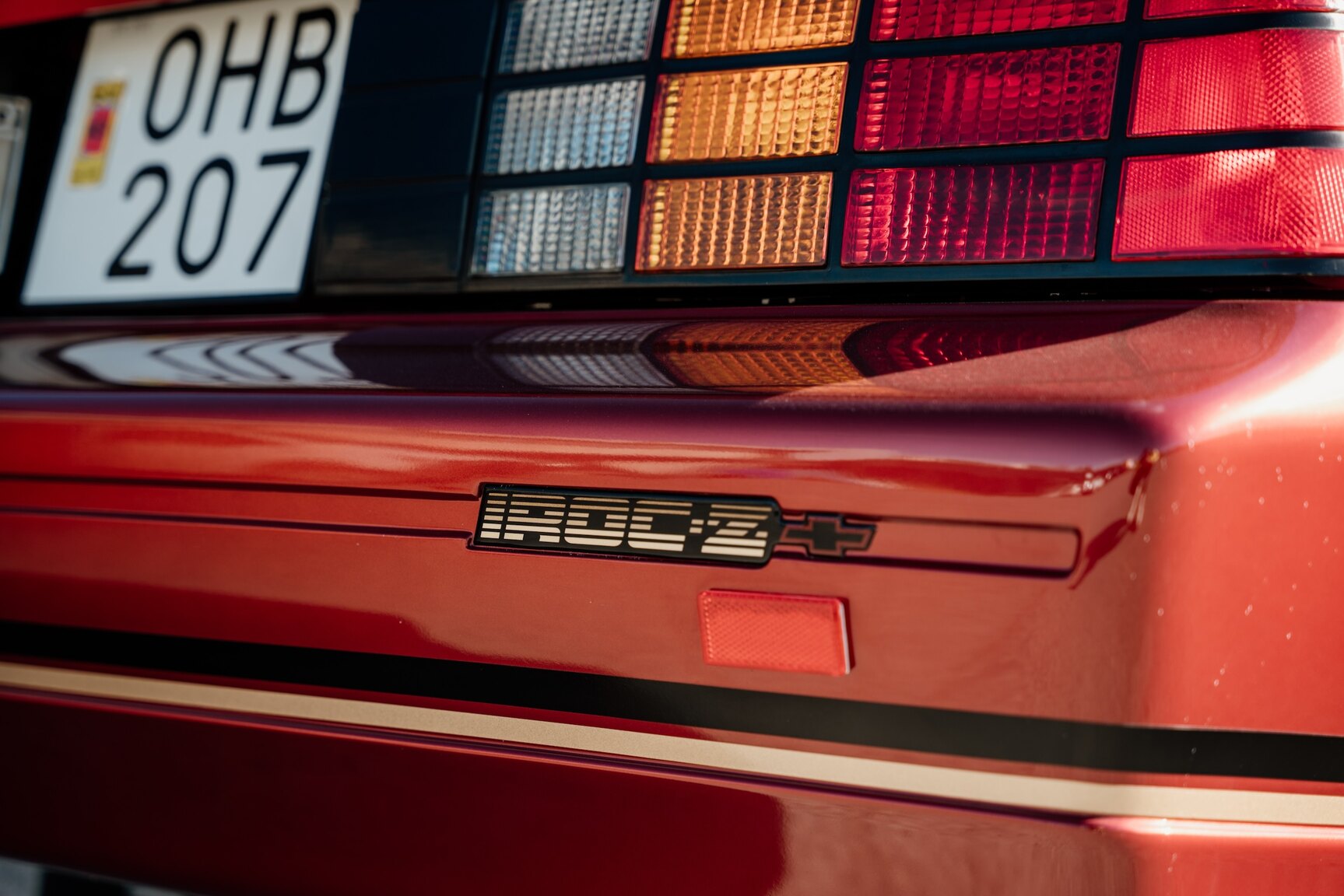 Exterior image of 1989 Chevrolet Camaro IROC-Z
