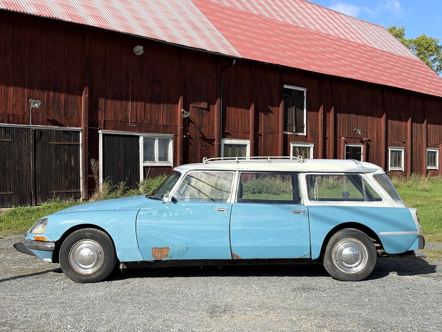 Exteriörbild på 1974 Citroën ID 20 Break 2.0