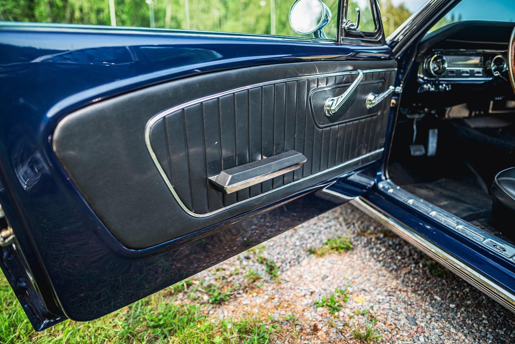 Innenraumfoto von 1965 Ford Mustang Fastback