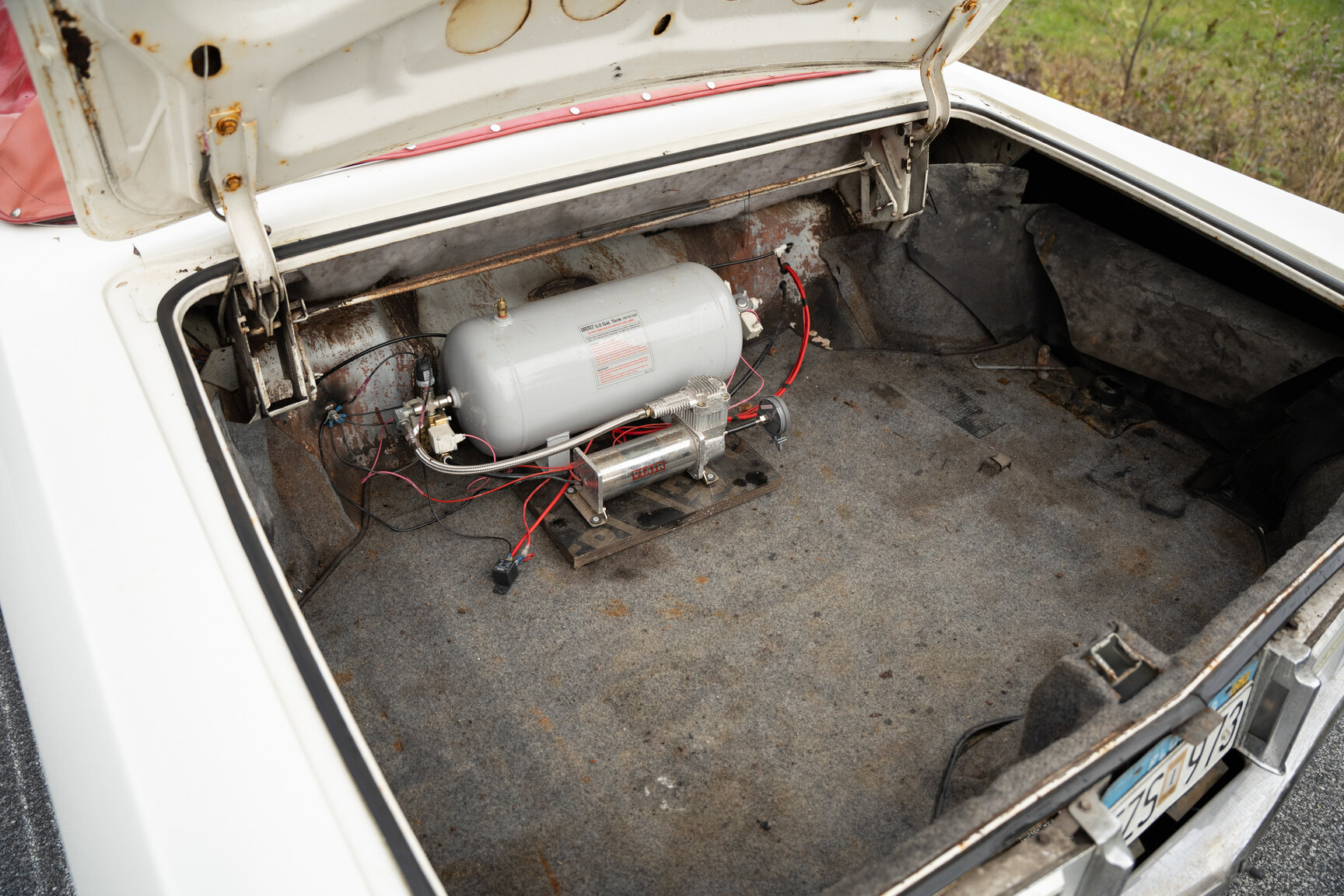 Interiörbild 1965 Cadillac De Ville convertible