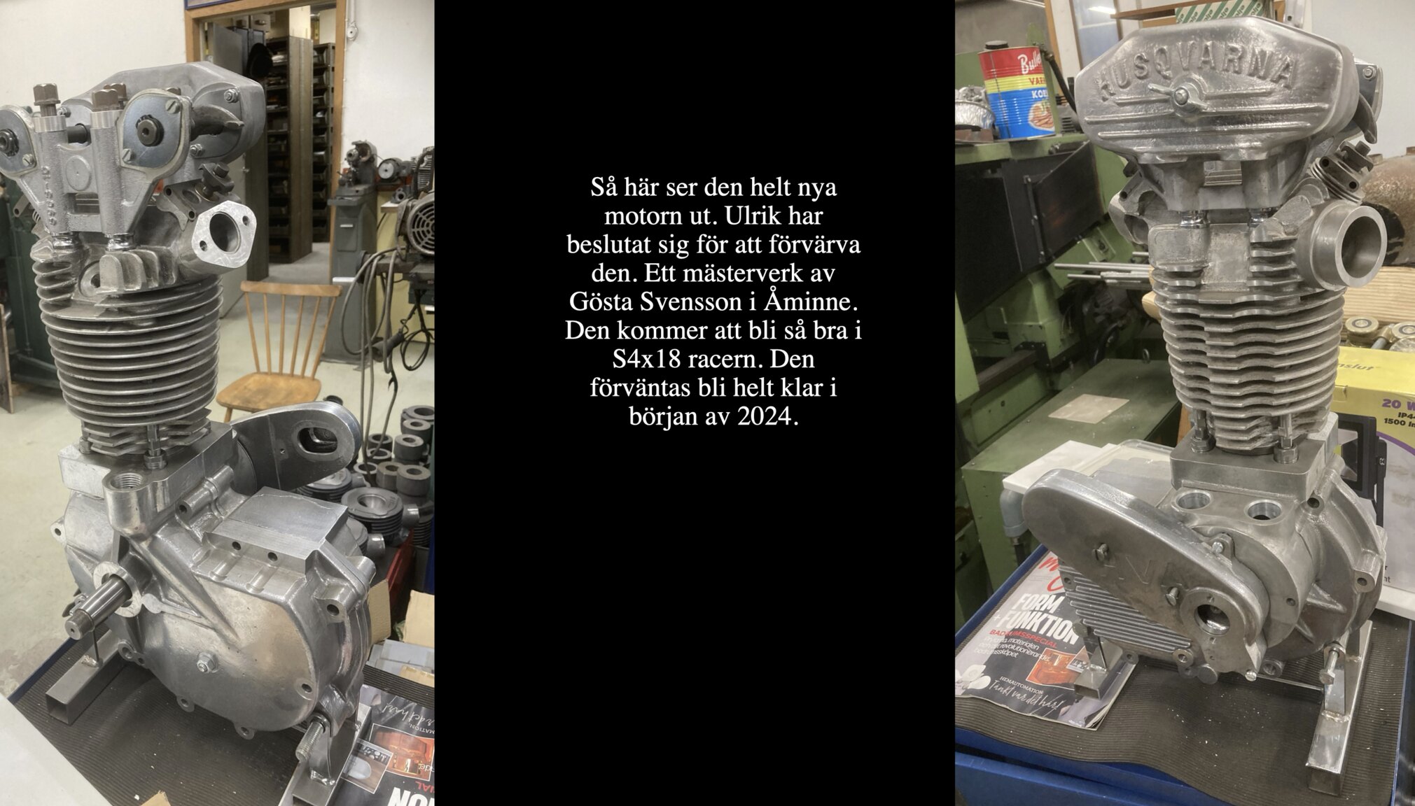 Dokumentation för 1933 Husqvarna 350