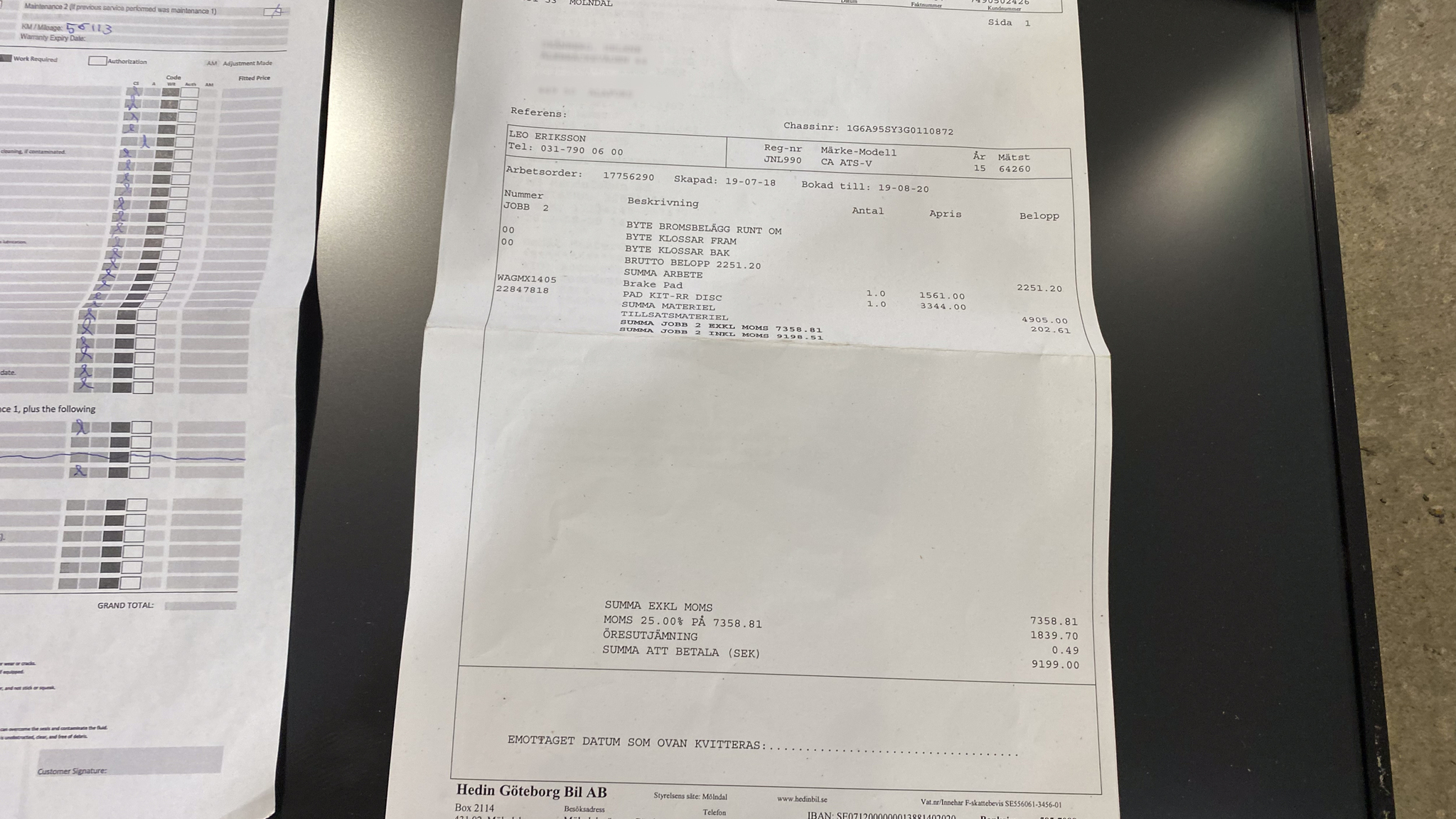 Dokumentation för 2016 Cadillac ATS-V (7)