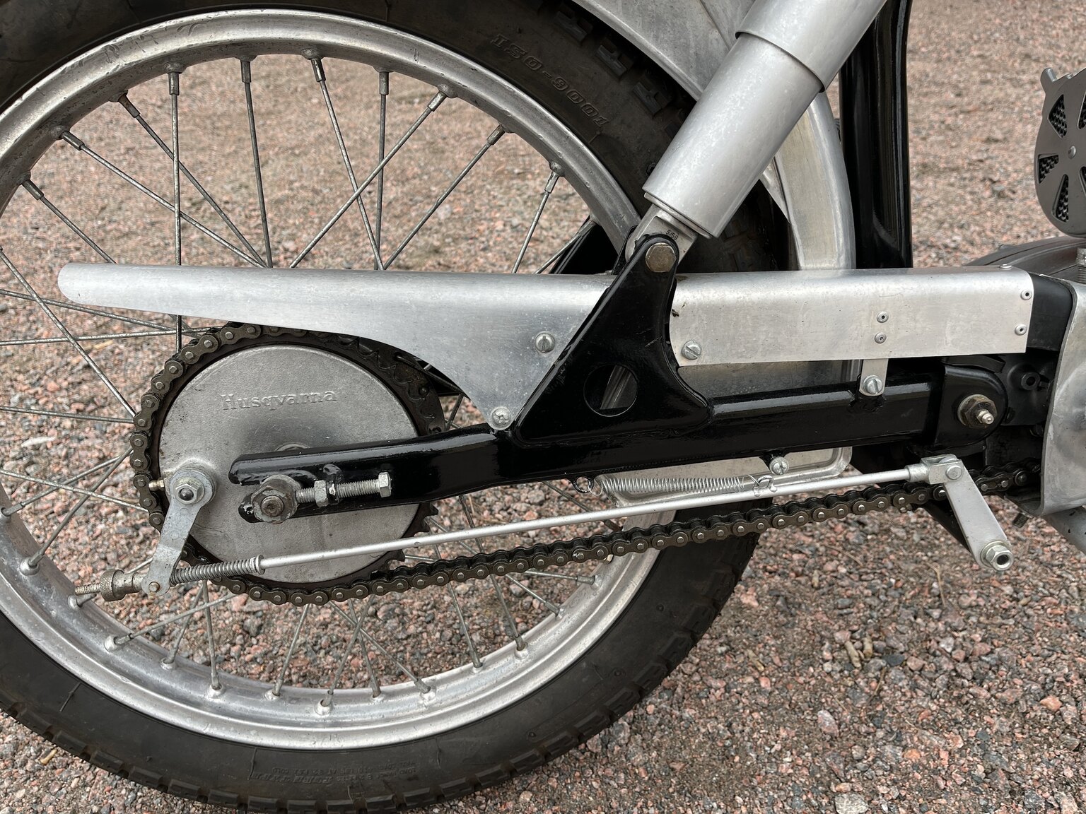 1958 Husqvarna 283 "Guldpilen", Mekanik