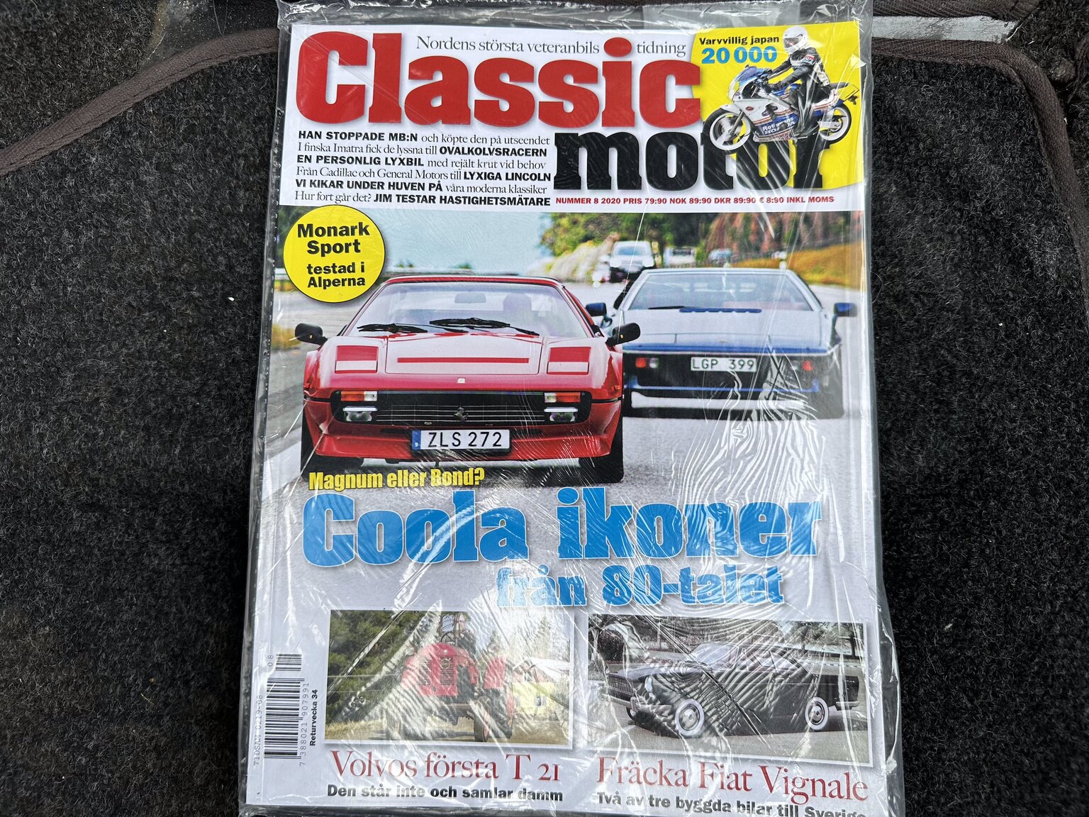 Dokumentation för 1987 Lotus Esprit Turbo HCi (14)