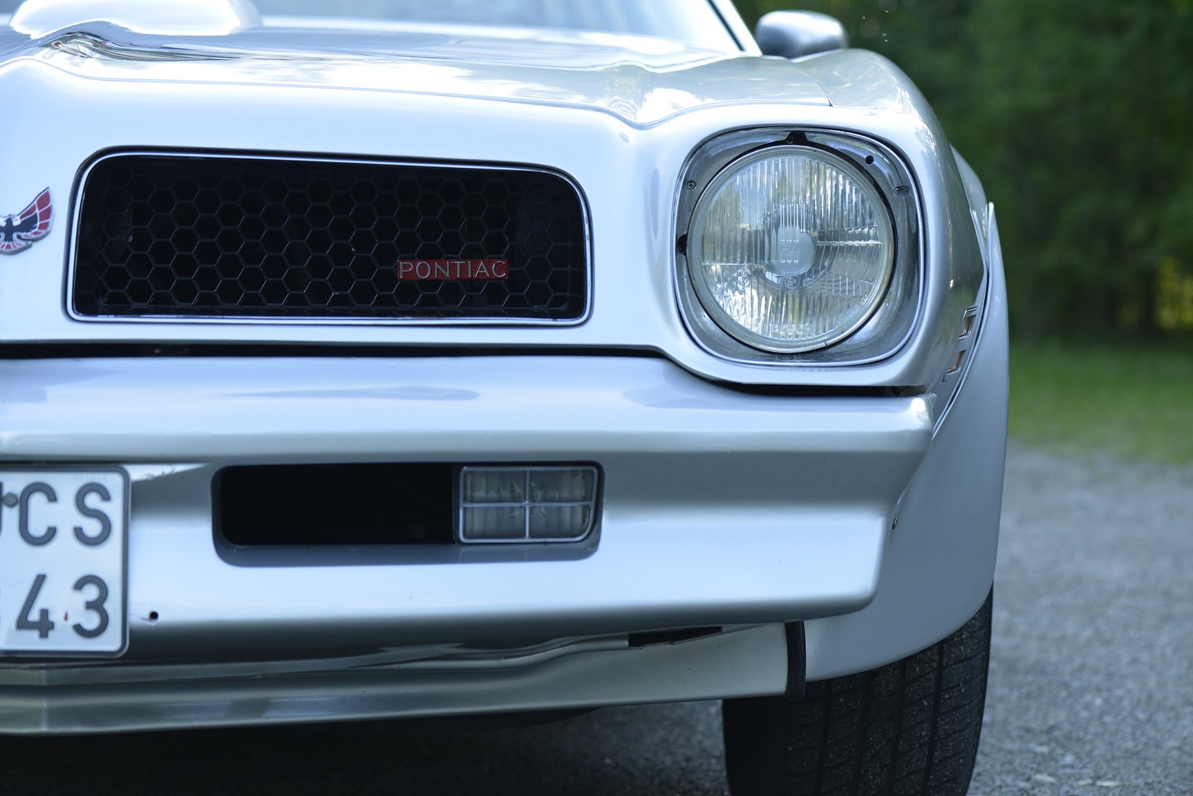 Exteriörbild på 1976 Pontiac Firebird Trans Am