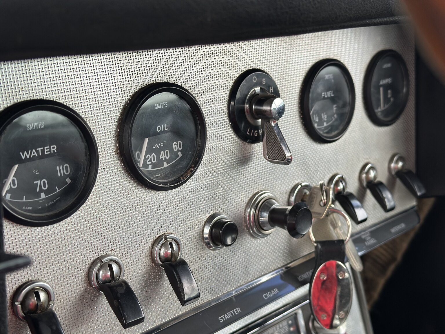 Interior image of 1962 Jaguar E-Type 3.8 Series I