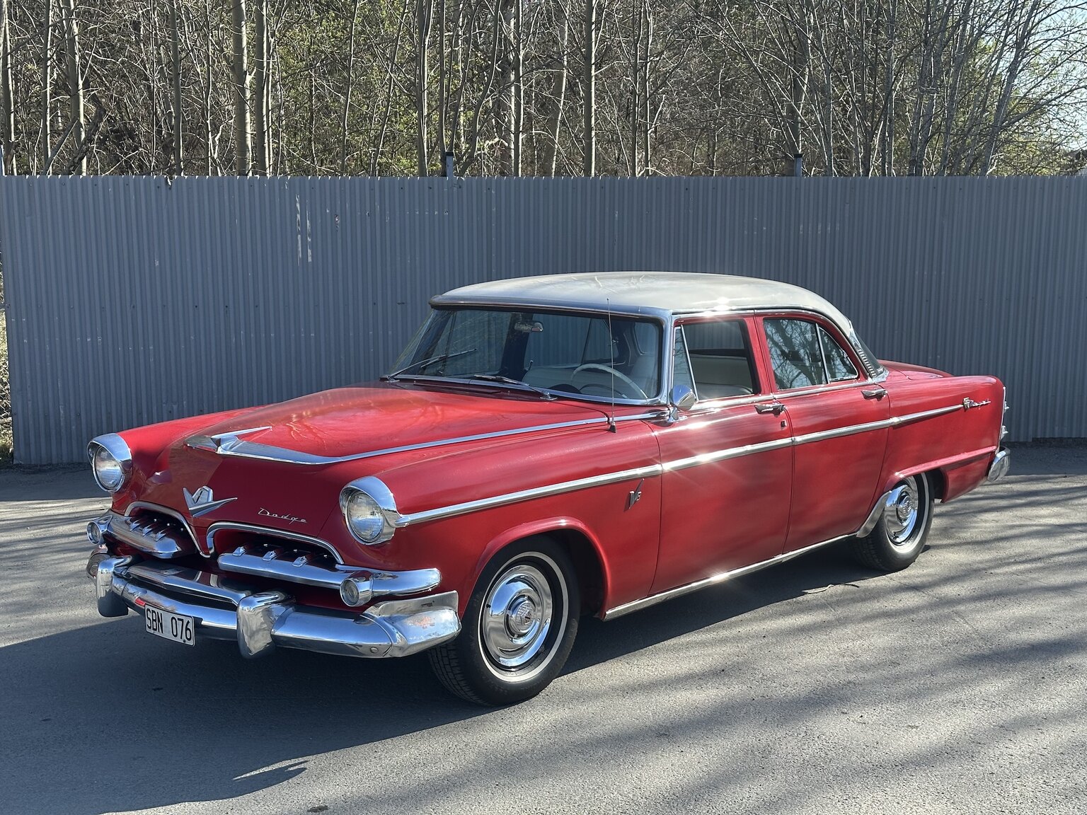 Aussenfoto 1955 Dodge Custom Royal Sedan HEMI