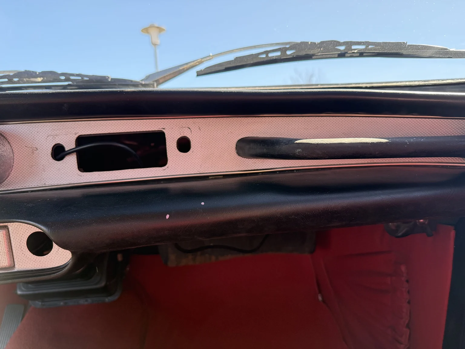 Innenraumfoto von 1966 Volvo P 1800S (24)