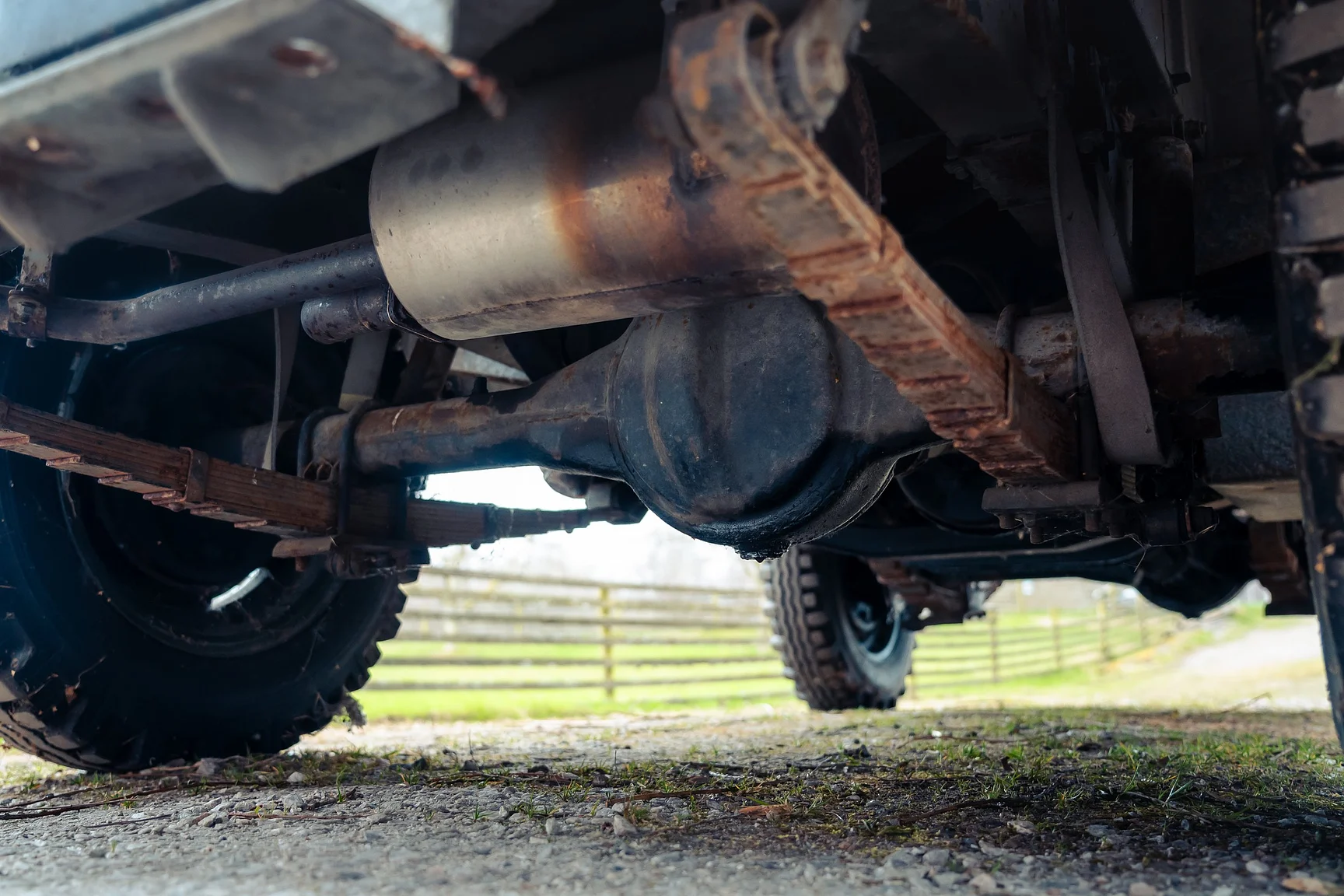 Image of 1953 Land Rover Series 1 Soft Top mechanics (23)
