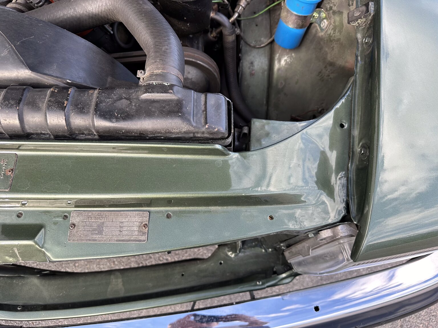 Image of 1974 Mercedes Benz 450 SLC mechanics