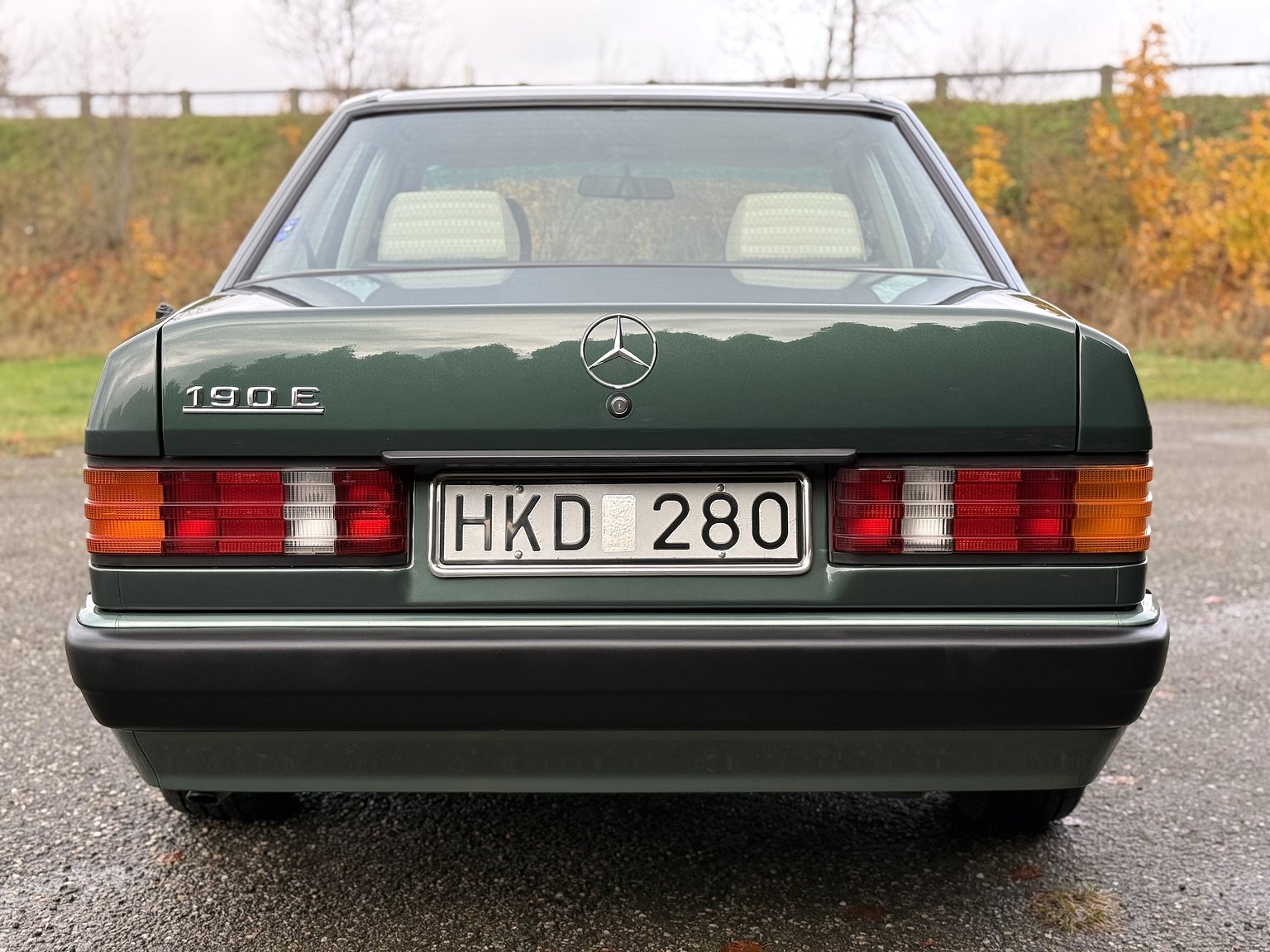 Exterior image of 1989 Mercedes-Benz 190 E