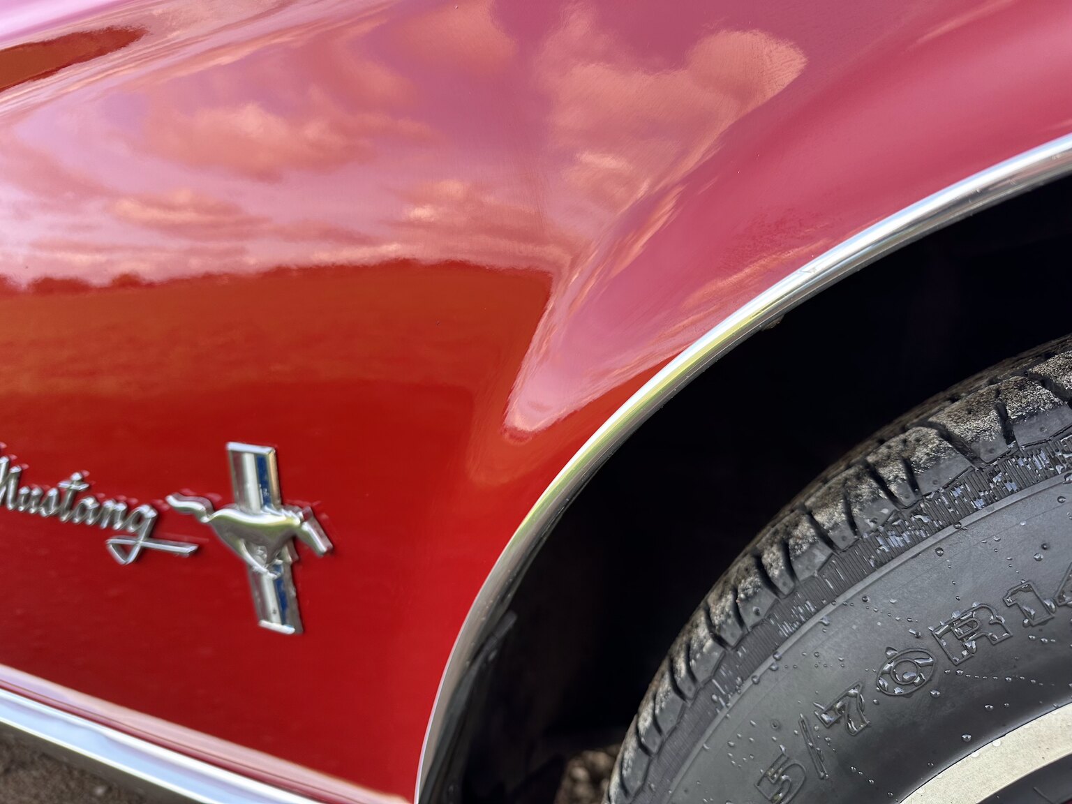 Exteriörbild på 1968 Ford Mustang Hardtop 3.3