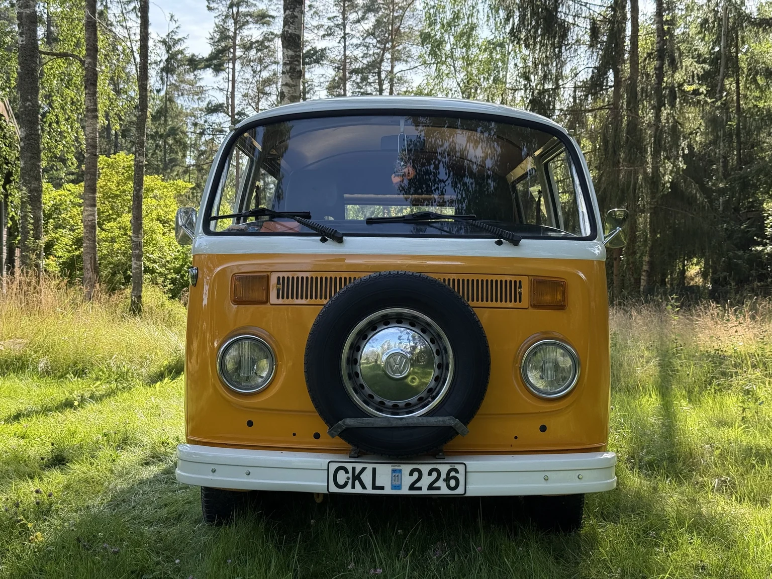 Aussenfoto 1975 Volkswagen Transporter Campervan (7)