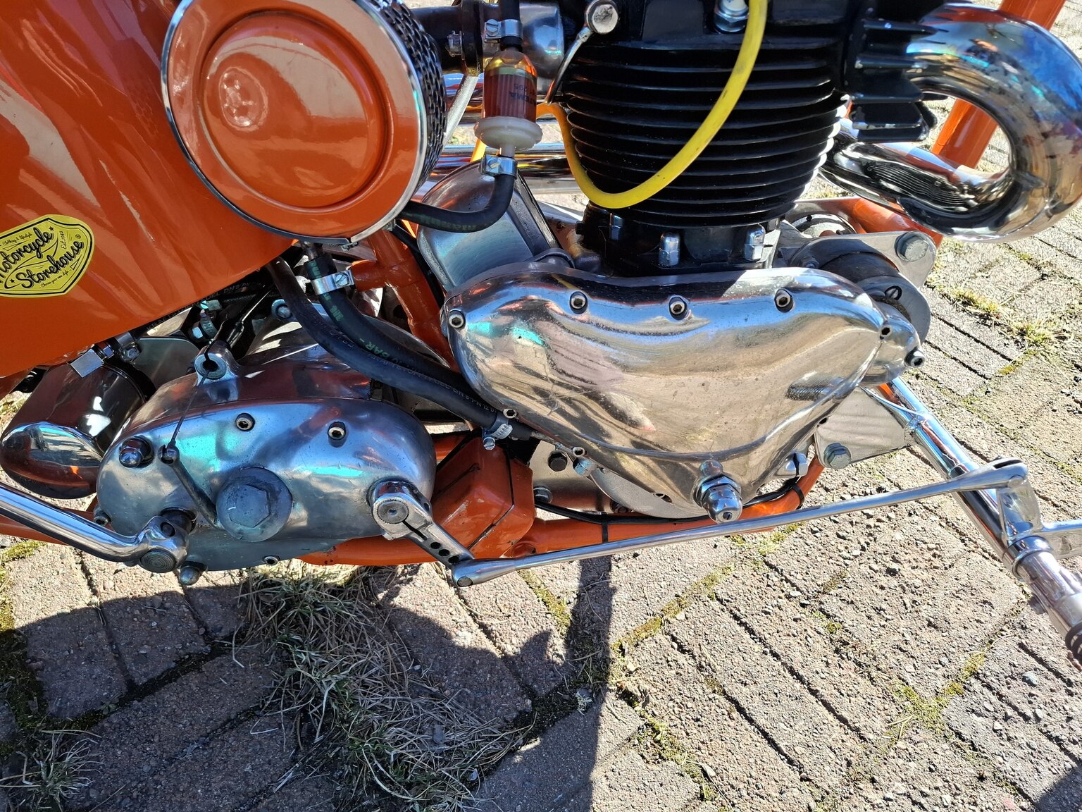 Image of 1953 Triumph Thunderbird Chopper mechanics