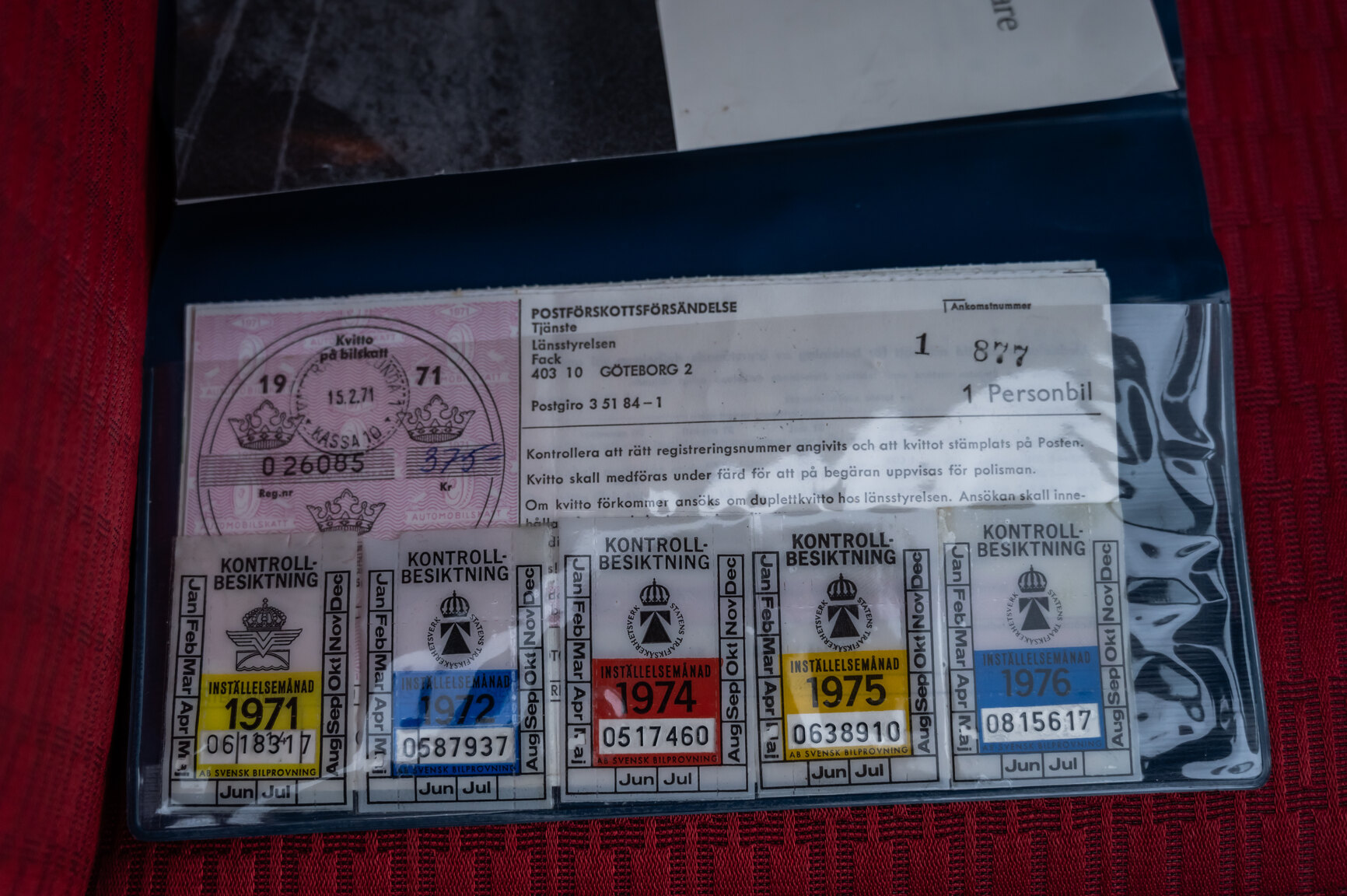 Dokumentation för 1967 Plymouth Valiant V 100 Sedan